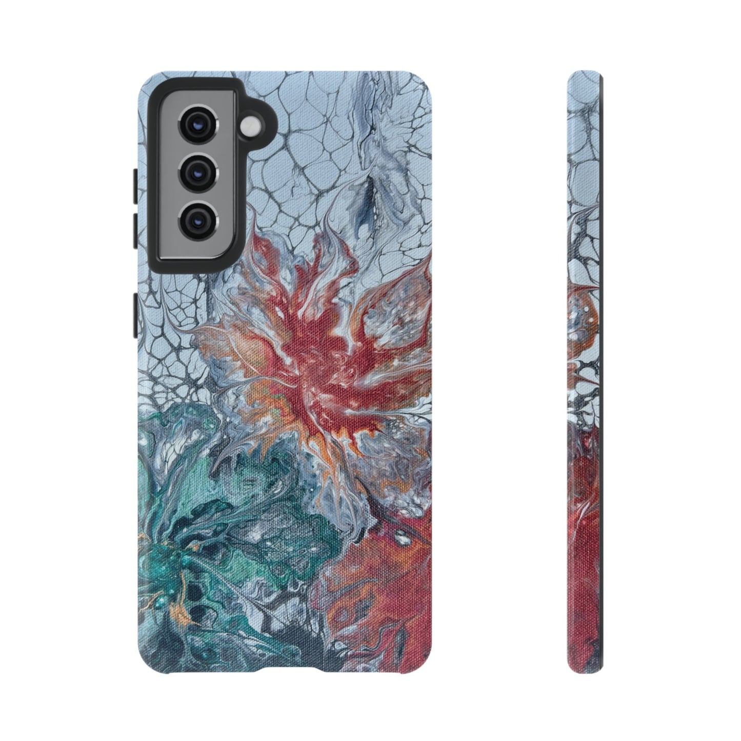 Garden Lace Tough Phone Case for iPhone, Samsung Galaxy, and Google Pixel devices