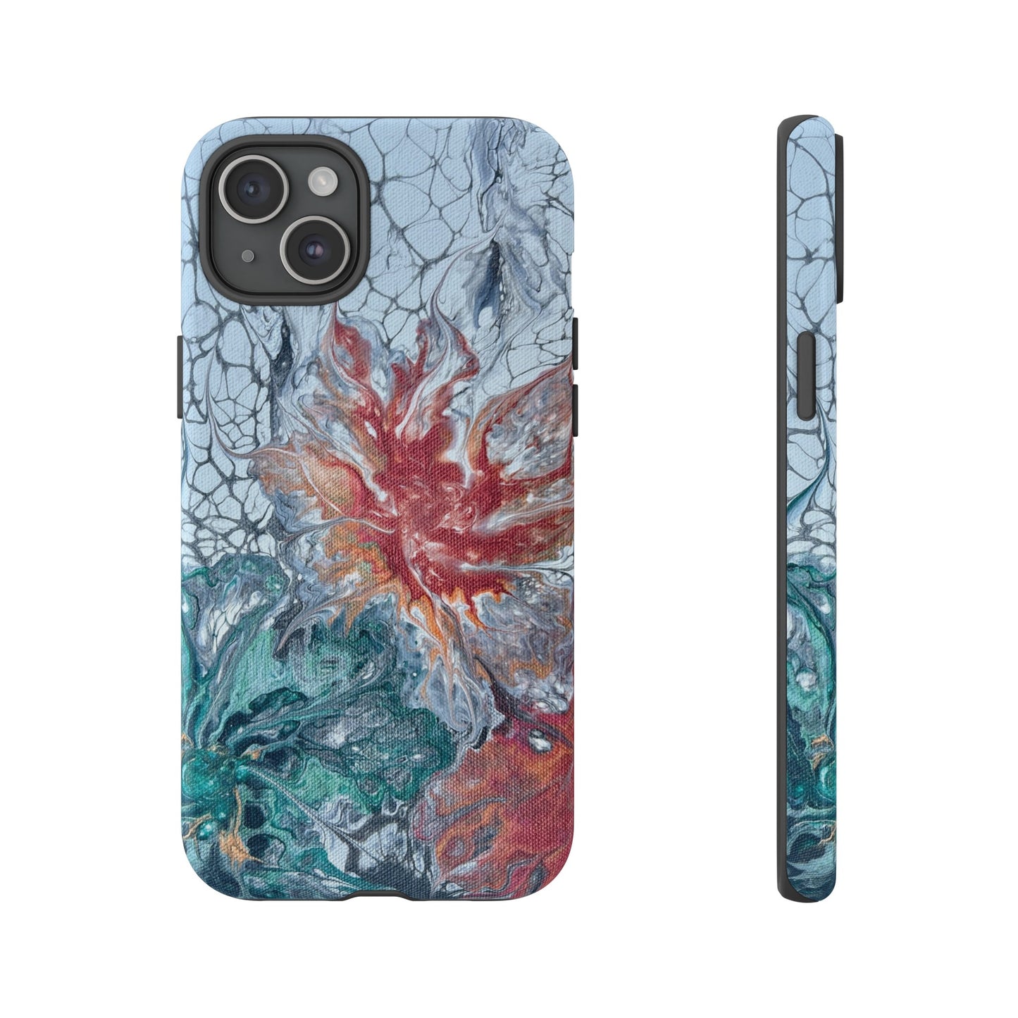 Garden Lace Tough Phone Case for iPhone, Samsung Galaxy, and Google Pixel devices