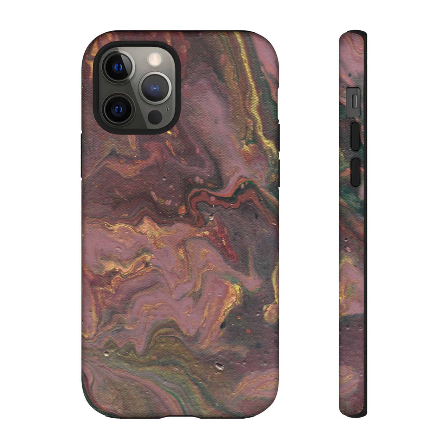 Earthy Marble Tough Phone Case for iPhone, Samsung Galaxy, and Google Pixel devices