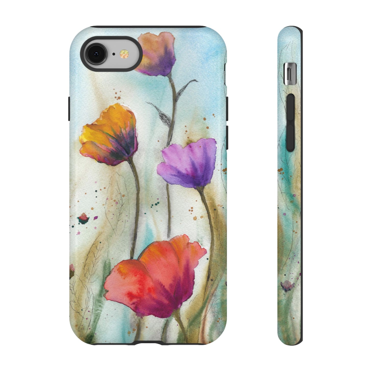 Dreamy Garden Tough Phone Case for iPhone, Samsung Galaxy, and Google Pixel devices