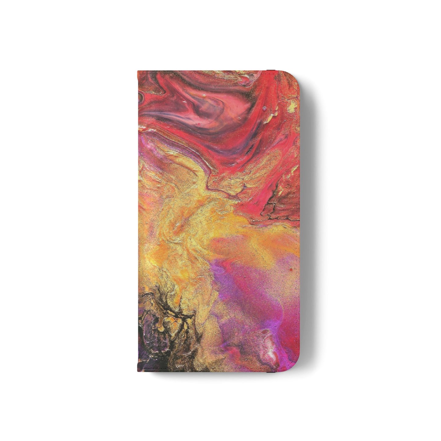 Flowing Royalty Flip Phone Case for iPhone 11 – 16 Pro, Samsung 21 – 22 Series