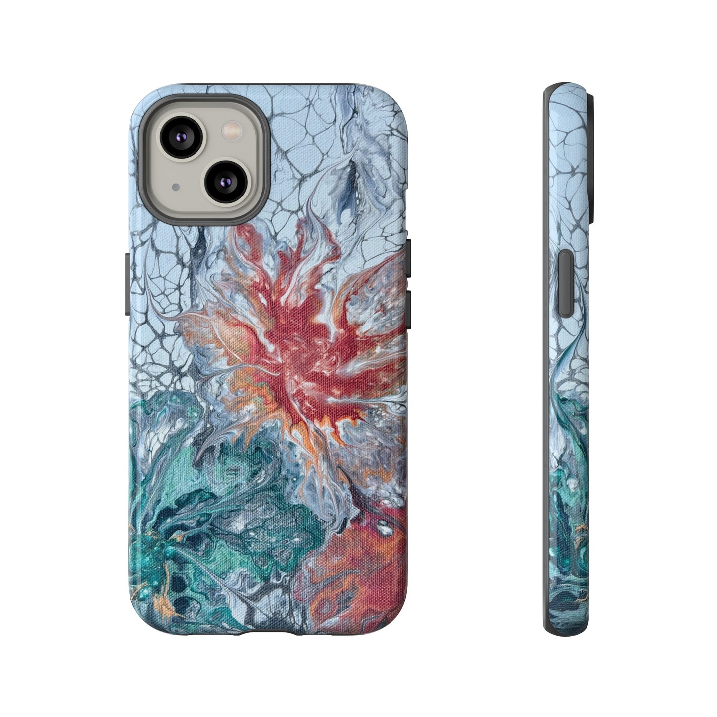 Garden Lace Tough Phone Case for iPhone, Samsung Galaxy, and Google Pixel devices