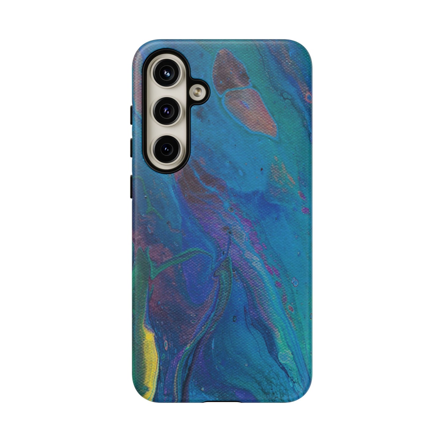 Peacock Swirls Tough Phone Case for iPhone, Samsung Galaxy, and Google Pixel devices