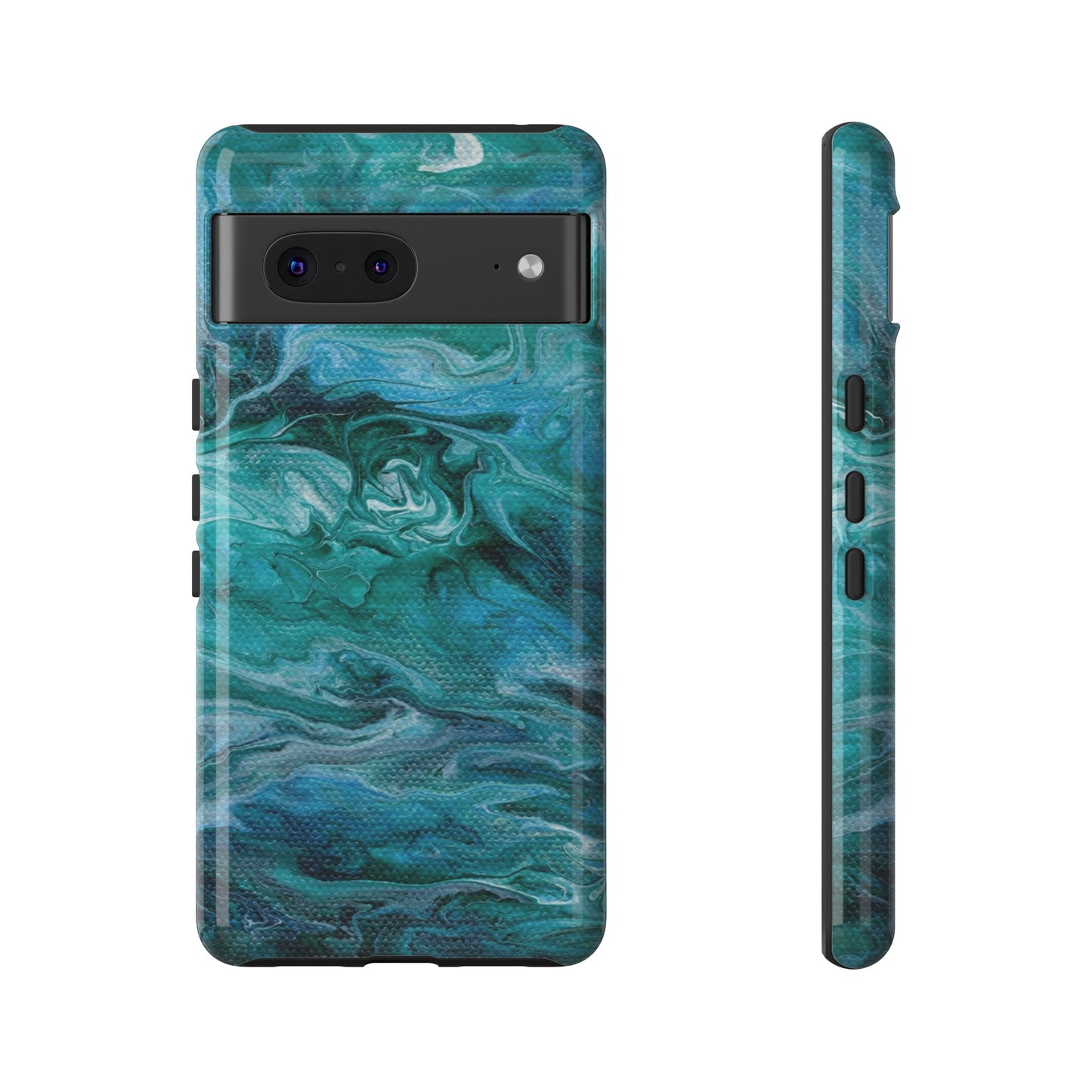 Ocean Waves Tough Phone Case for iPhone, Samsung Galaxy, and Google Pixel devices