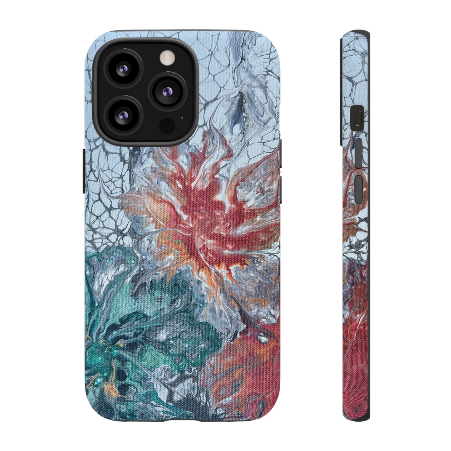 Garden Lace Tough Phone Case for iPhone, Samsung Galaxy, and Google Pixel devices