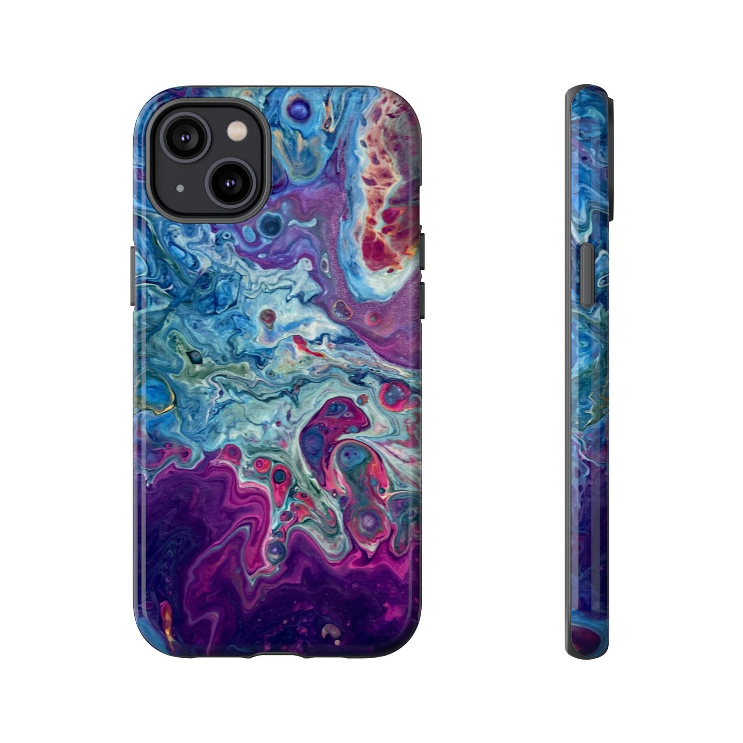 Candy Galaxy Tough Phone Case for iPhone, Samsung Galaxy, and Google Pixel devices