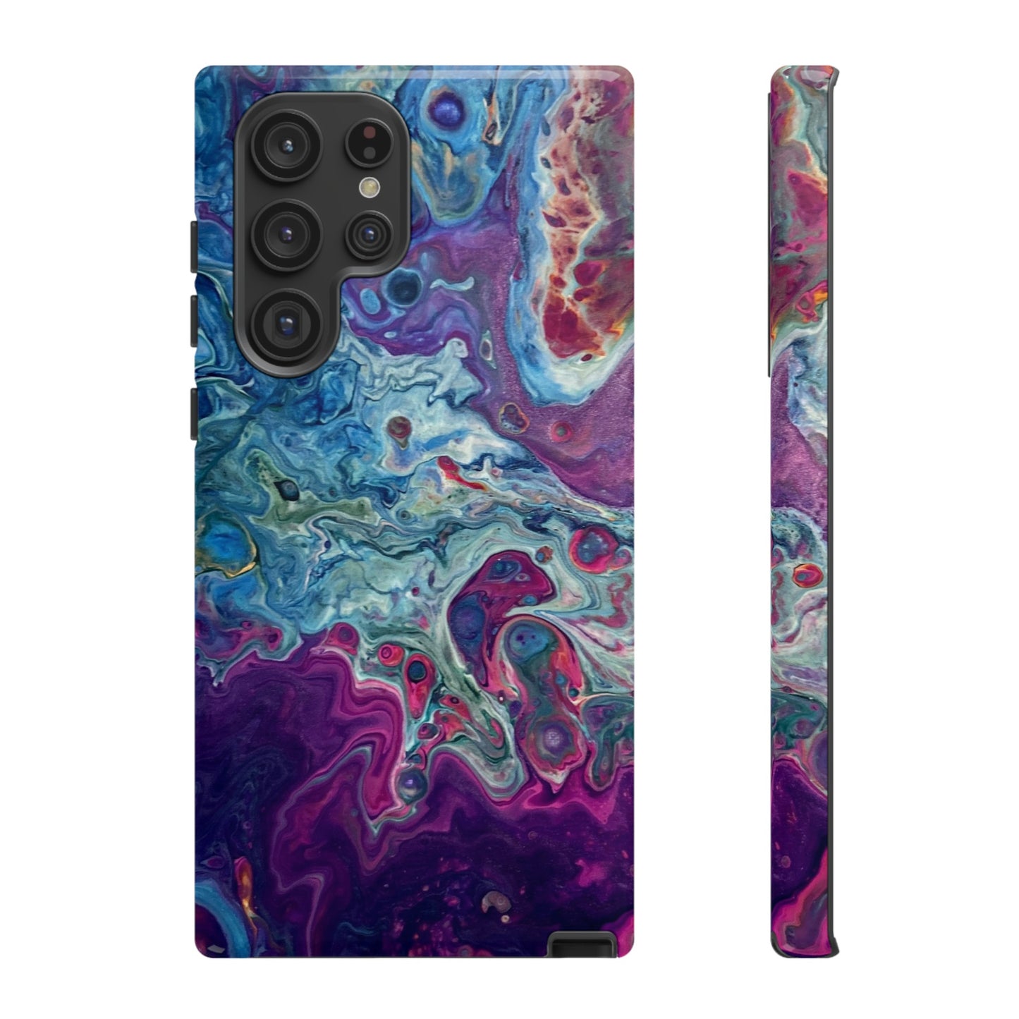 Candy Galaxy Tough Phone Case for iPhone, Samsung Galaxy, and Google Pixel devices