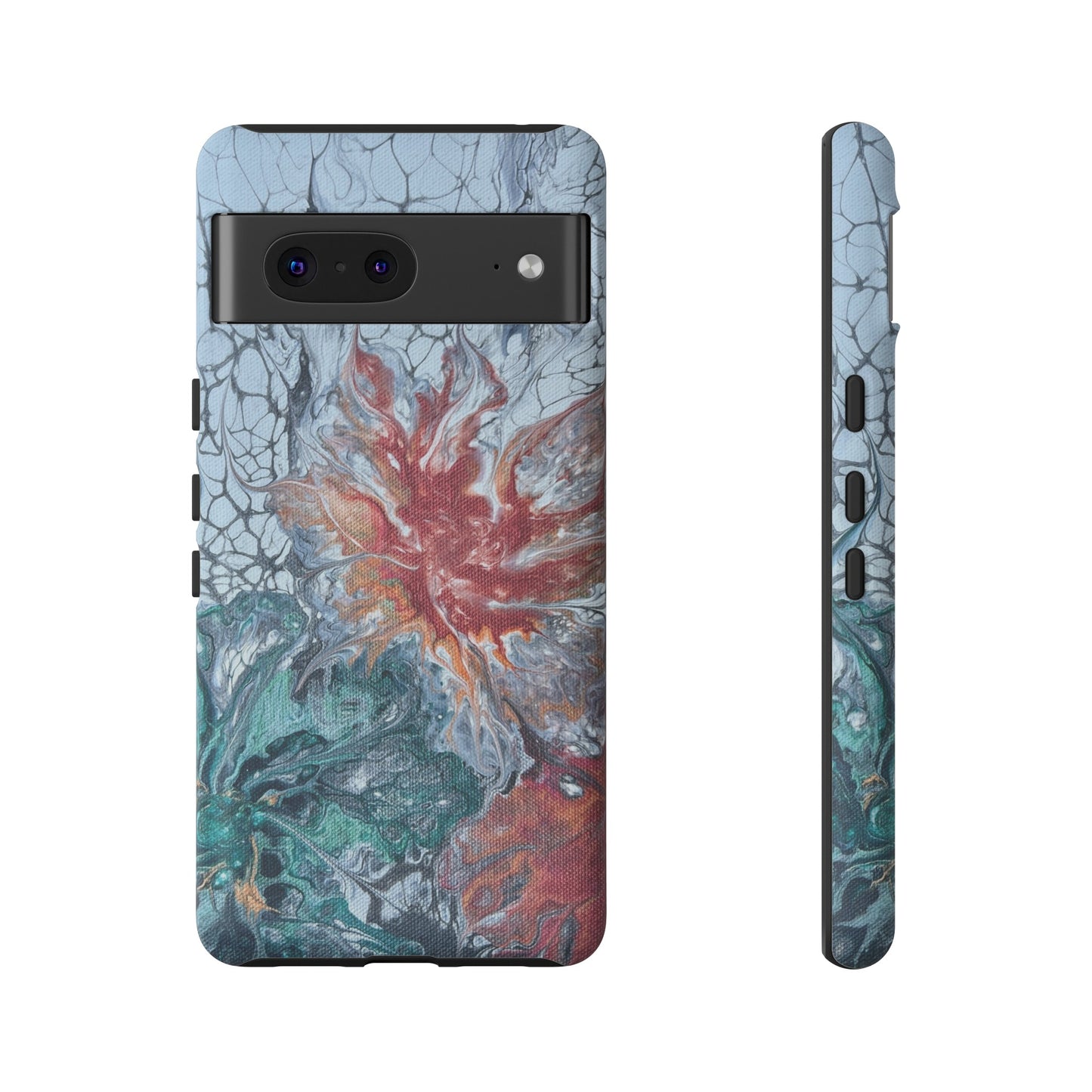 Garden Lace Tough Phone Case for iPhone, Samsung Galaxy, and Google Pixel devices
