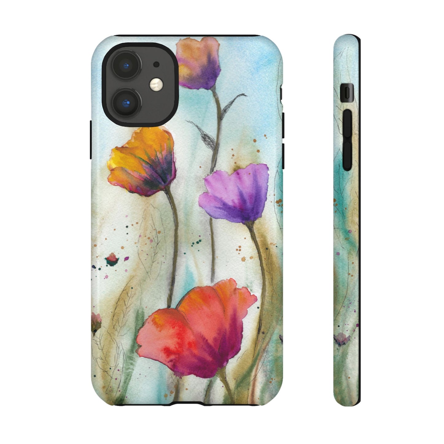 Dreamy Garden Tough Phone Case for iPhone, Samsung Galaxy, and Google Pixel devices