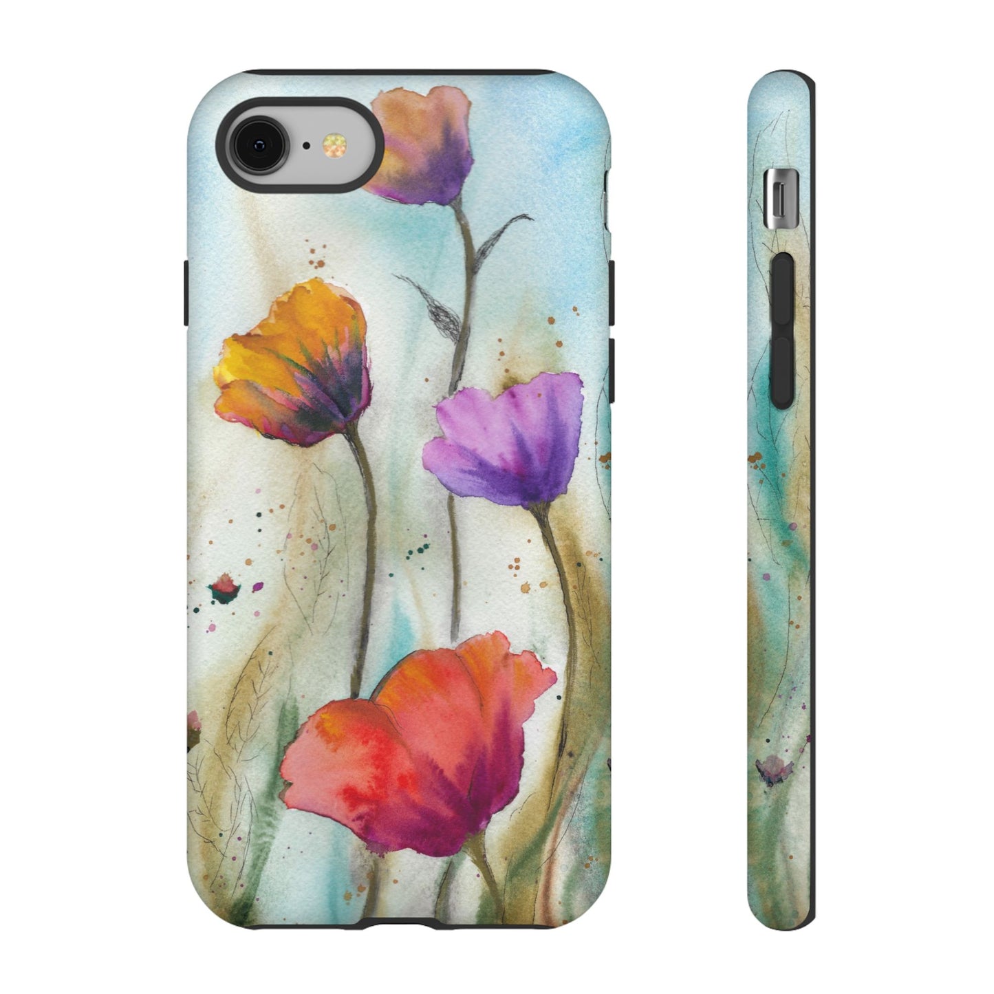 Dreamy Garden Tough Phone Case for iPhone, Samsung Galaxy, and Google Pixel devices
