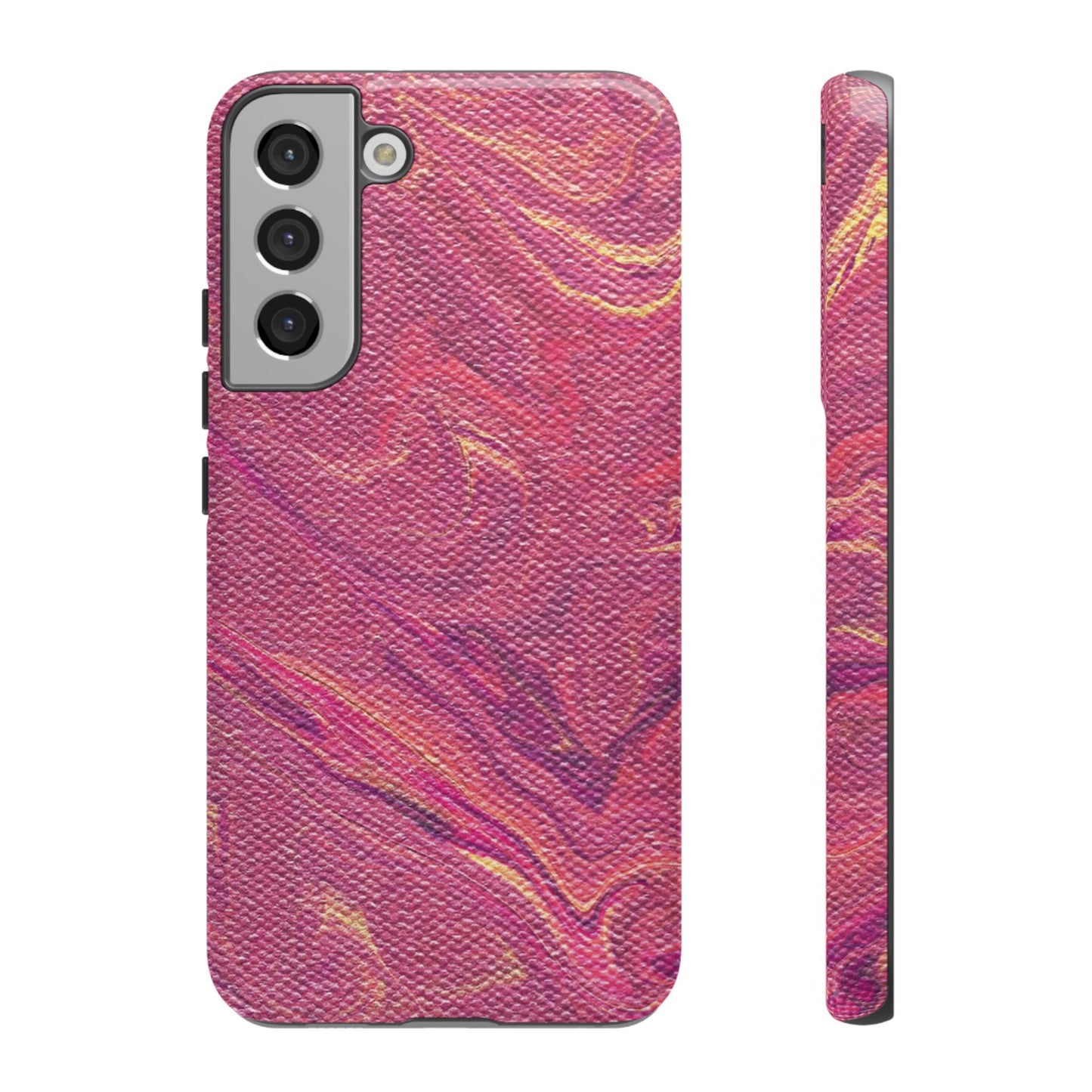 Pleasantly Pink Tough Phone Case for iPhone, Samsung Galaxy, and Google Pixel devices