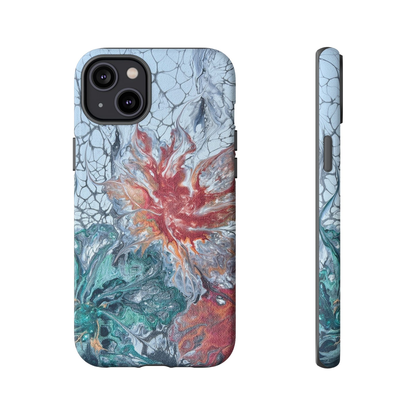 Garden Lace Tough Phone Case for iPhone, Samsung Galaxy, and Google Pixel devices