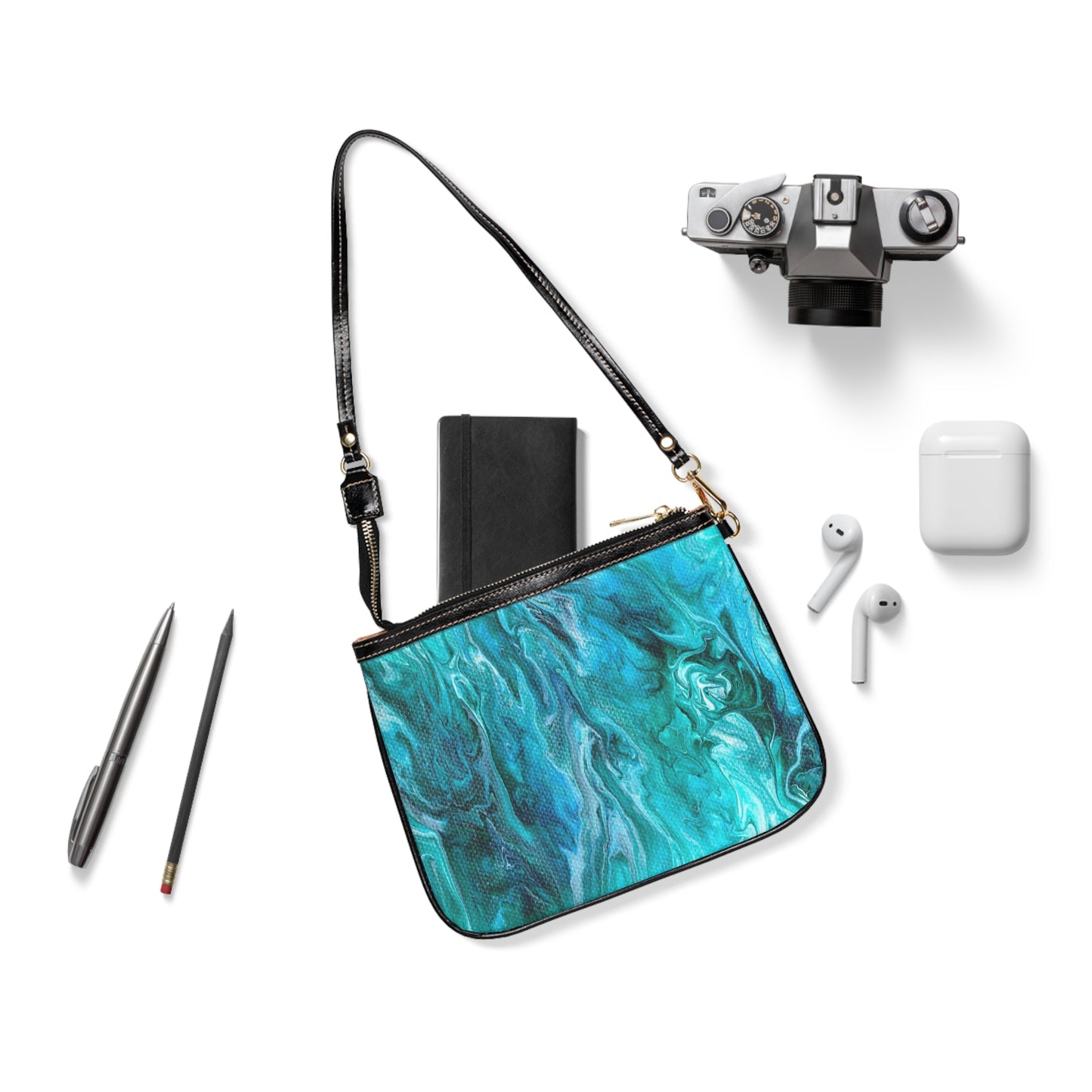 Small Purse - Ocean Waves