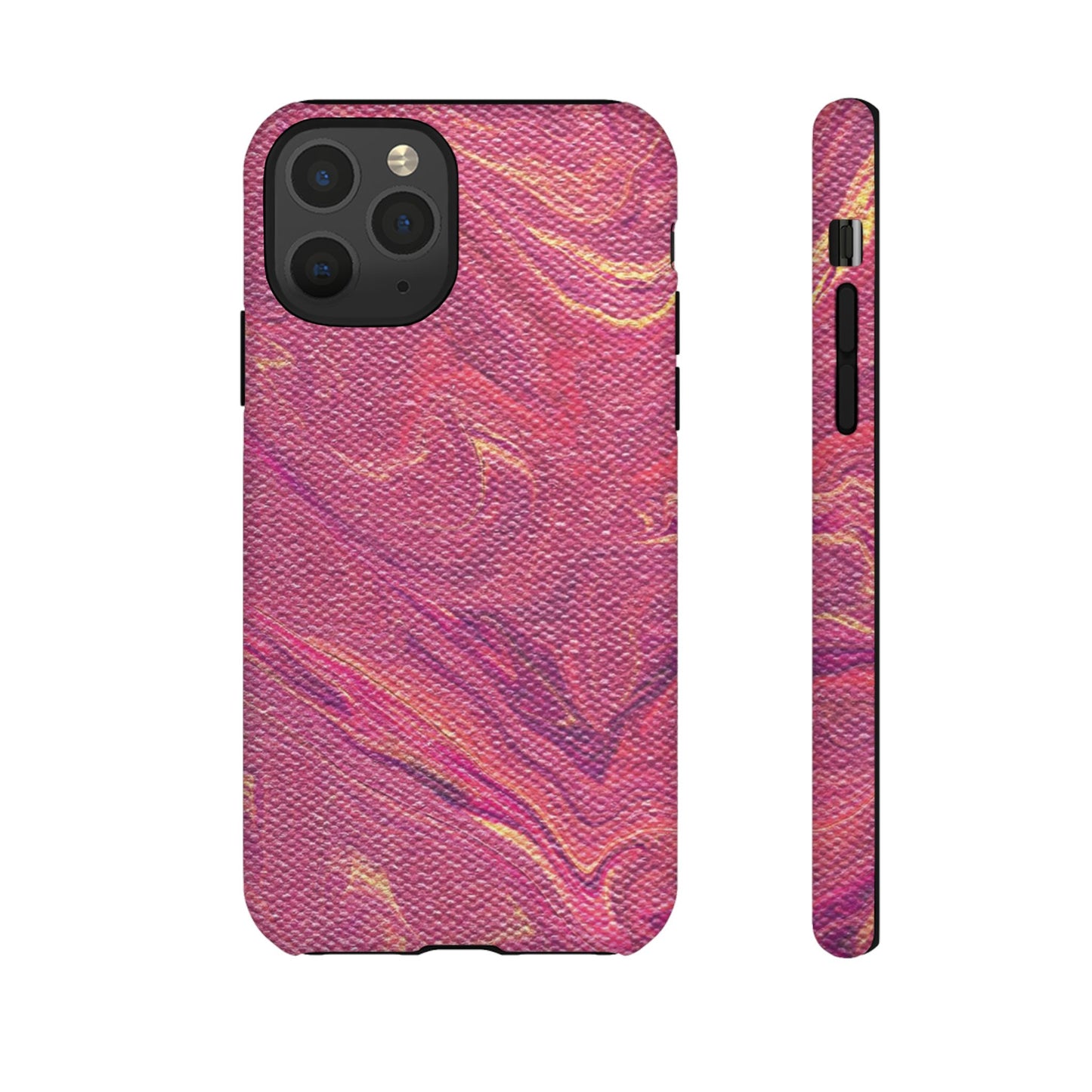 Pleasantly Pink Tough Phone Case for iPhone, Samsung Galaxy, and Google Pixel devices