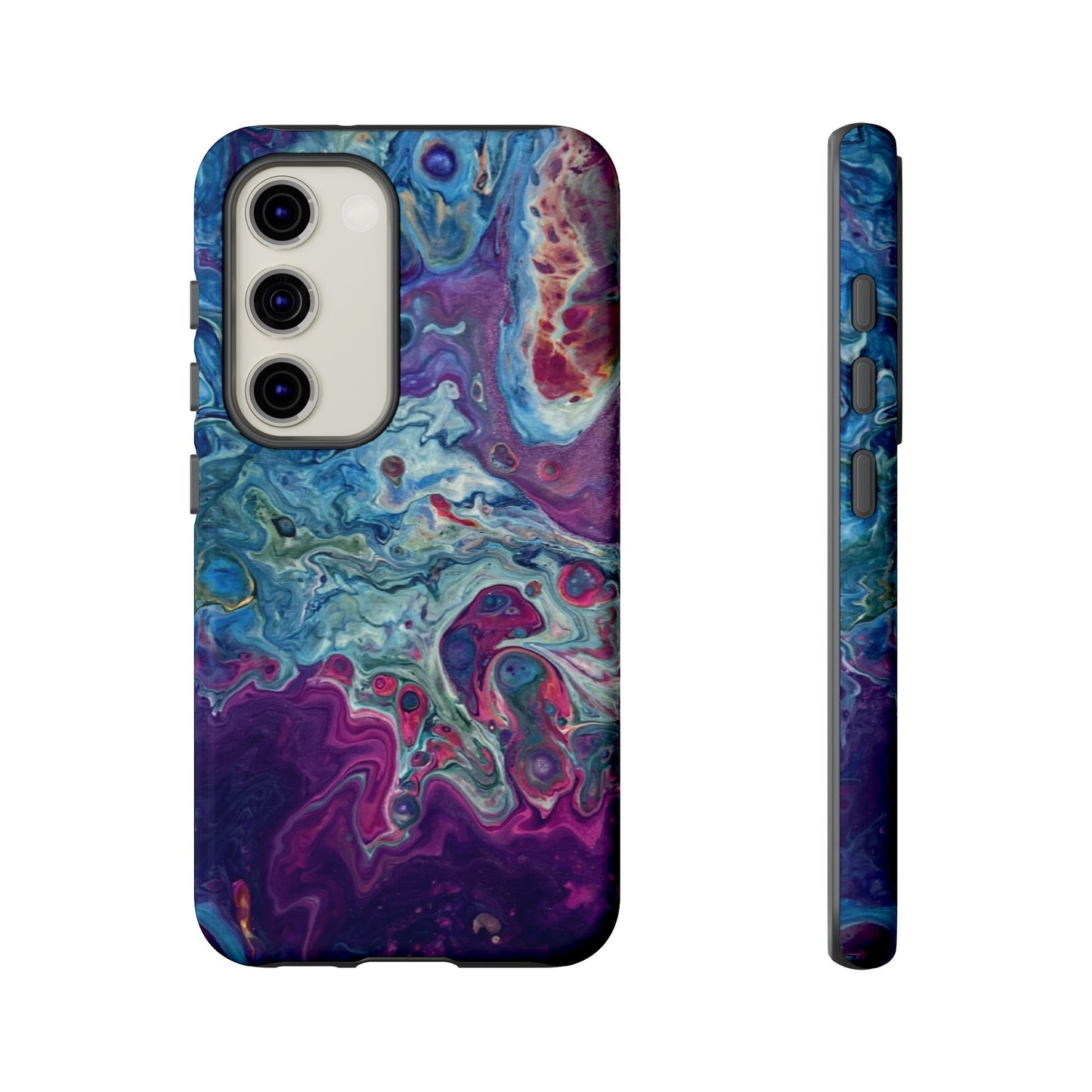 Candy Galaxy Tough Phone Case for iPhone, Samsung Galaxy, and Google Pixel devices