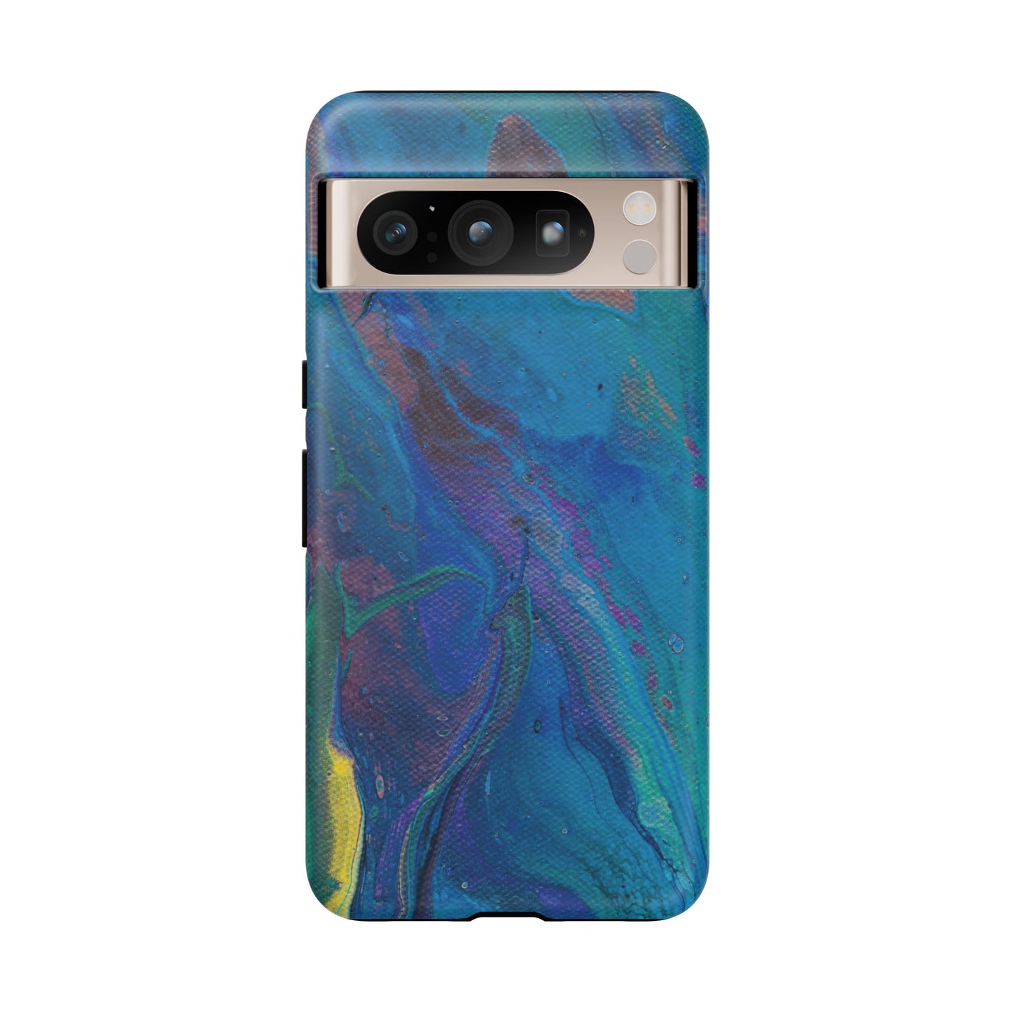 Peacock Swirls Tough Phone Case for iPhone, Samsung Galaxy, and Google Pixel devices