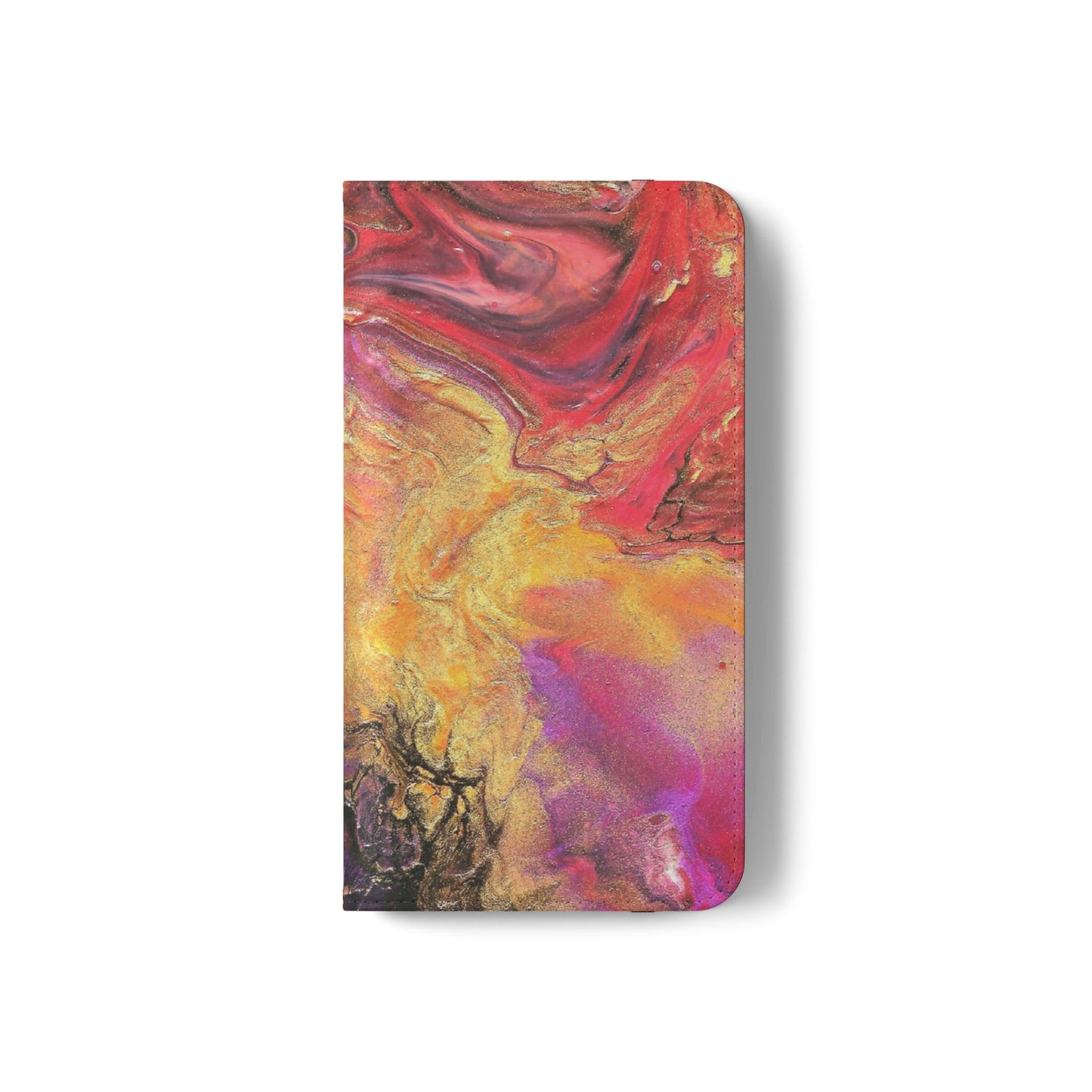 Flowing Royalty Flip Phone Case for iPhone 11 – 16 Pro, Samsung 21 – 22 Series