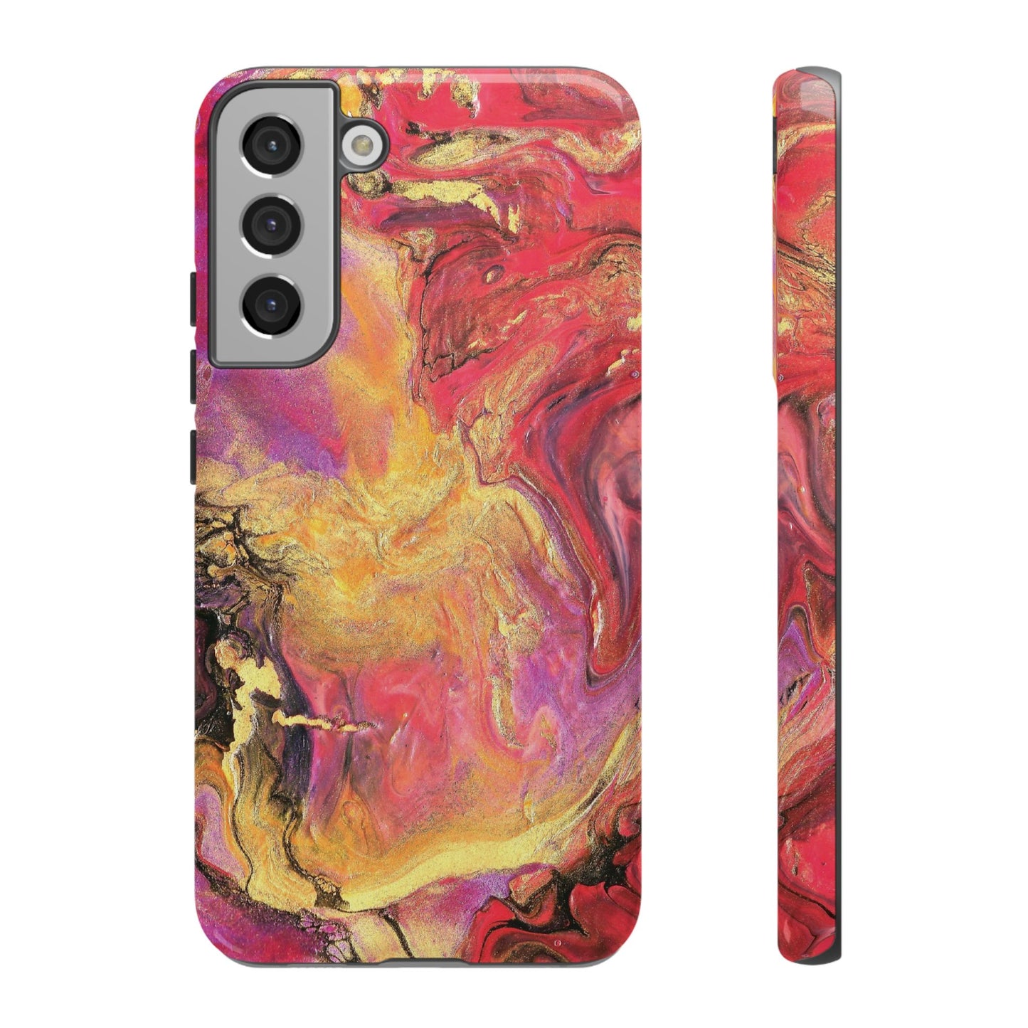 Flowing Royalty Tough Phone Case for iPhone, Samsung Galaxy, and Google Pixel devices