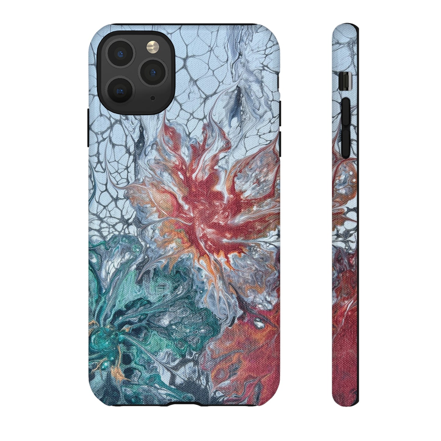 Garden Lace Tough Phone Case for iPhone, Samsung Galaxy, and Google Pixel devices