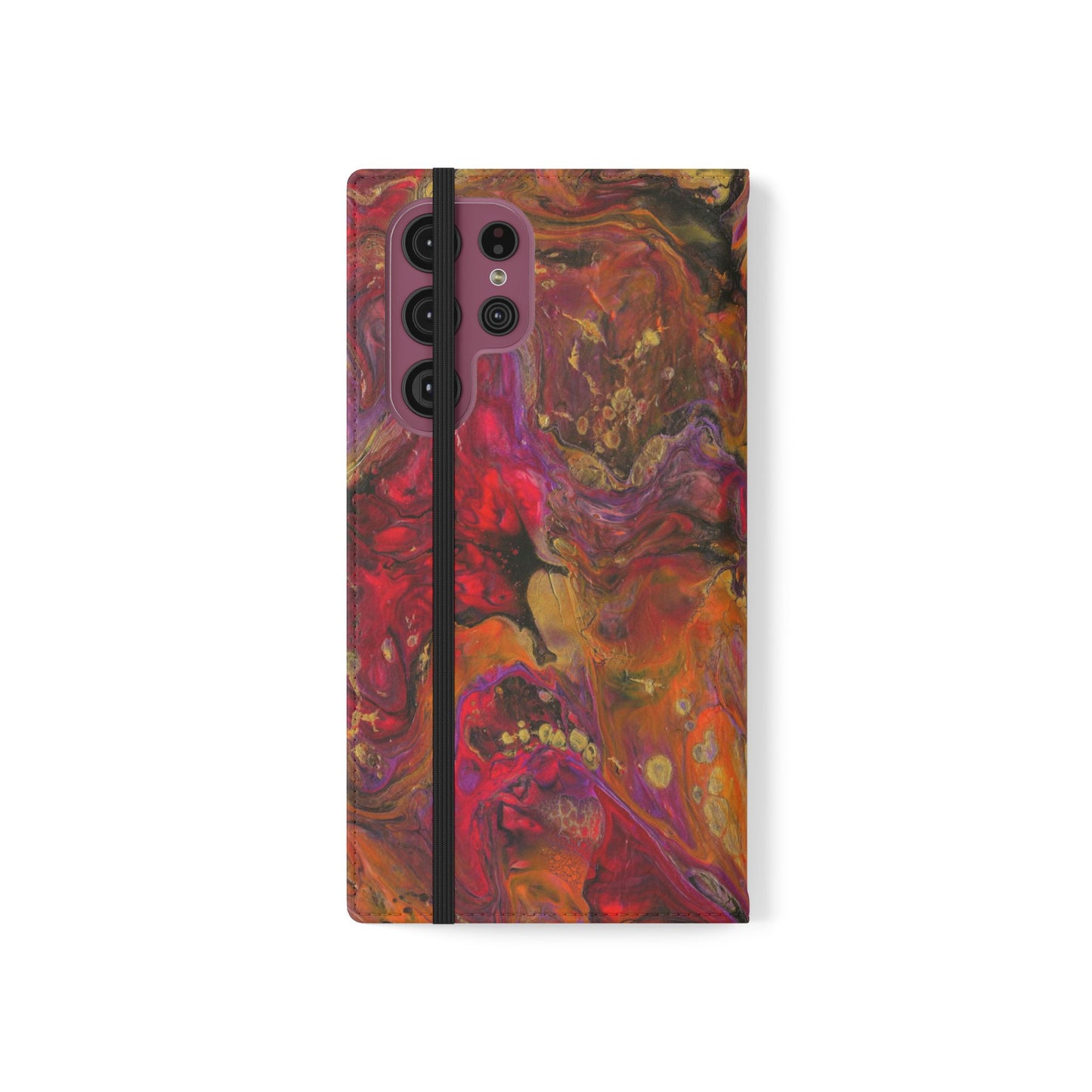 Autumn's Glow Flip Phone Case for iPhone 11 – 16 Pro, Samsung 21 – 22 Series