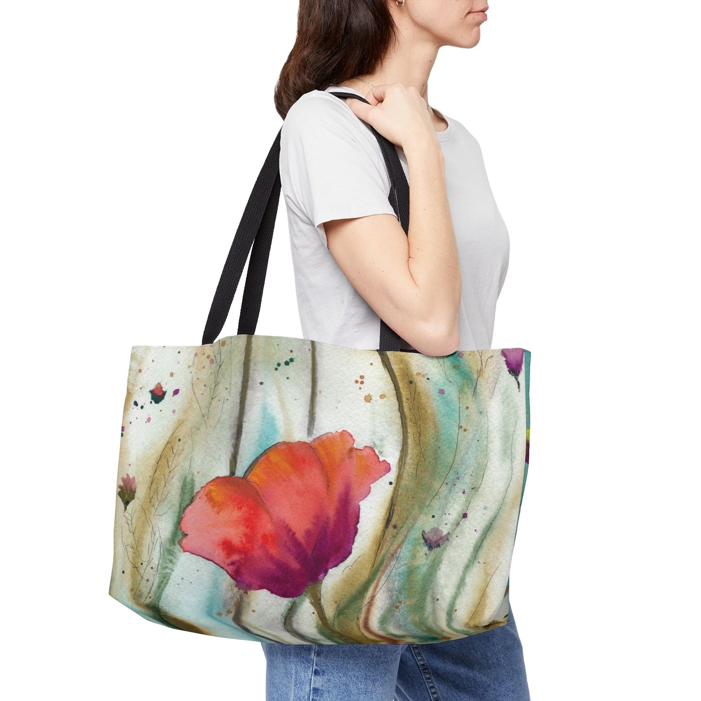 Weekender Tote Bag - Blossom in the Breeze