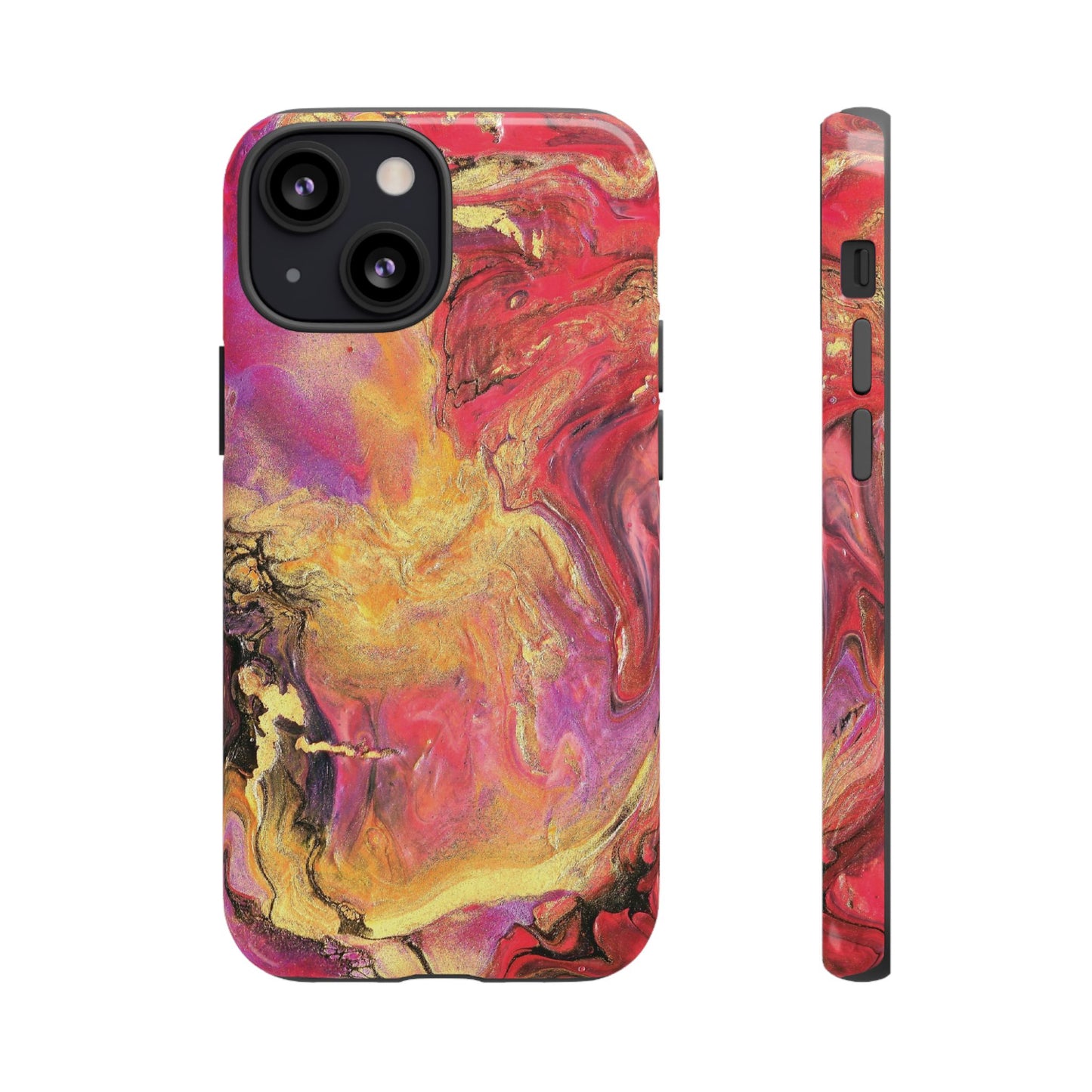 Flowing Royalty Tough Phone Case for iPhone, Samsung Galaxy, and Google Pixel devices