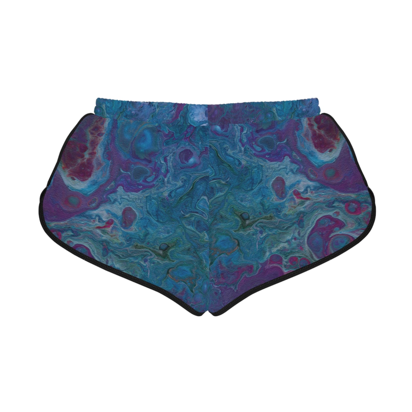 Women's Relaxed Shorts - Azure Seas