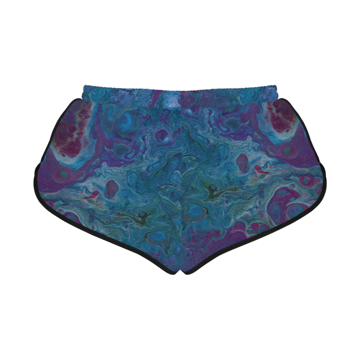 Women's Relaxed Shorts - Azure Seas