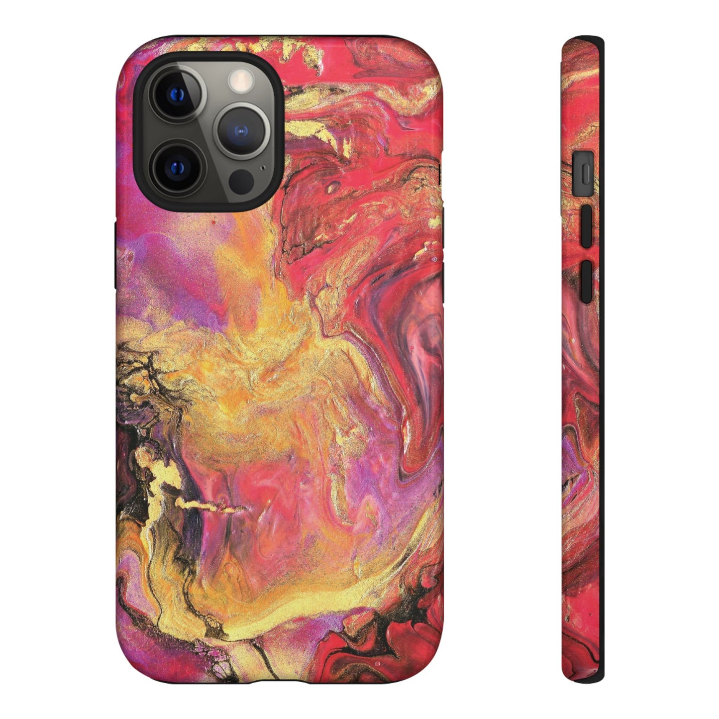 Flowing Royalty Tough Phone Case for iPhone, Samsung Galaxy, and Google Pixel devices