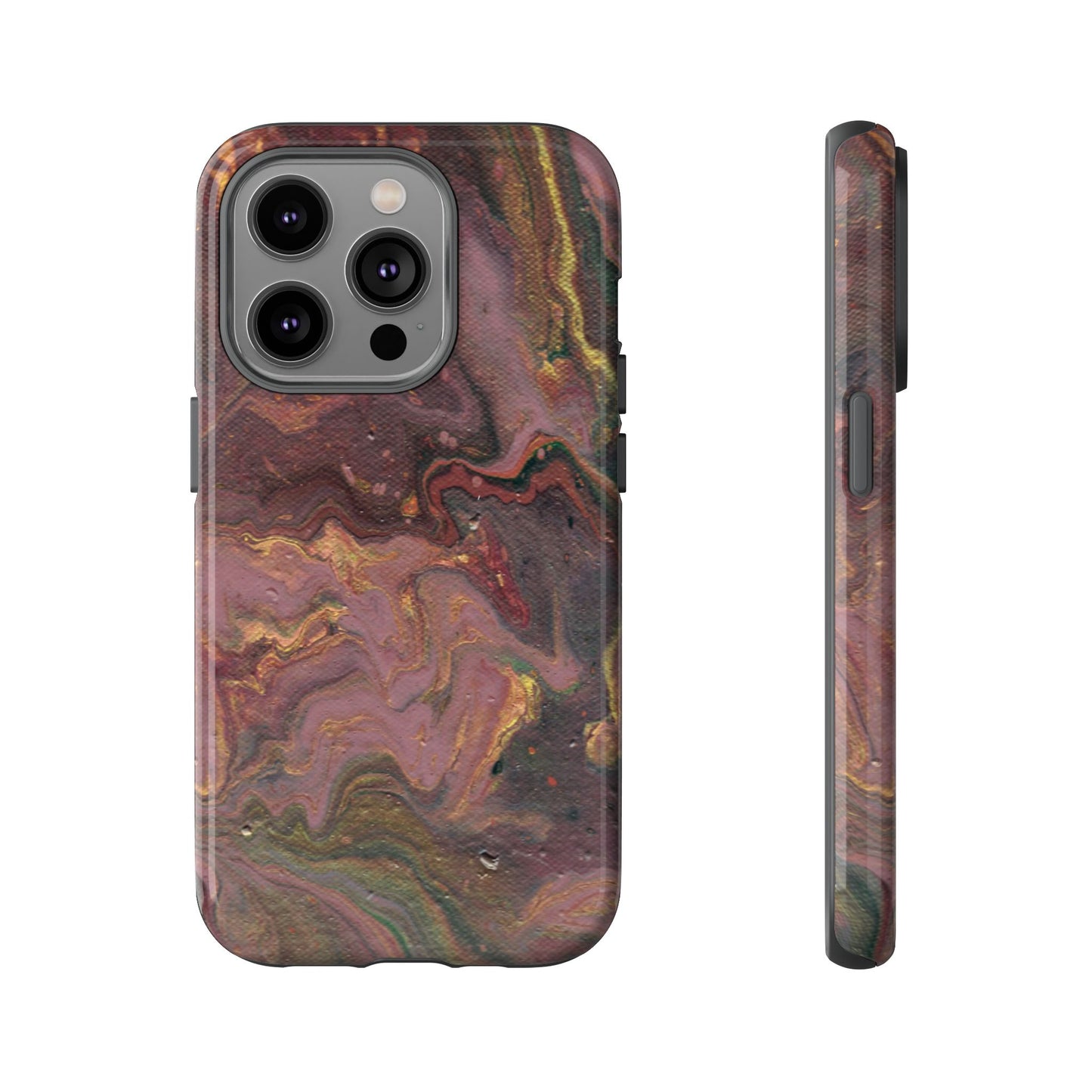 Earthy Marble Tough Phone Case for iPhone, Samsung Galaxy, and Google Pixel devices