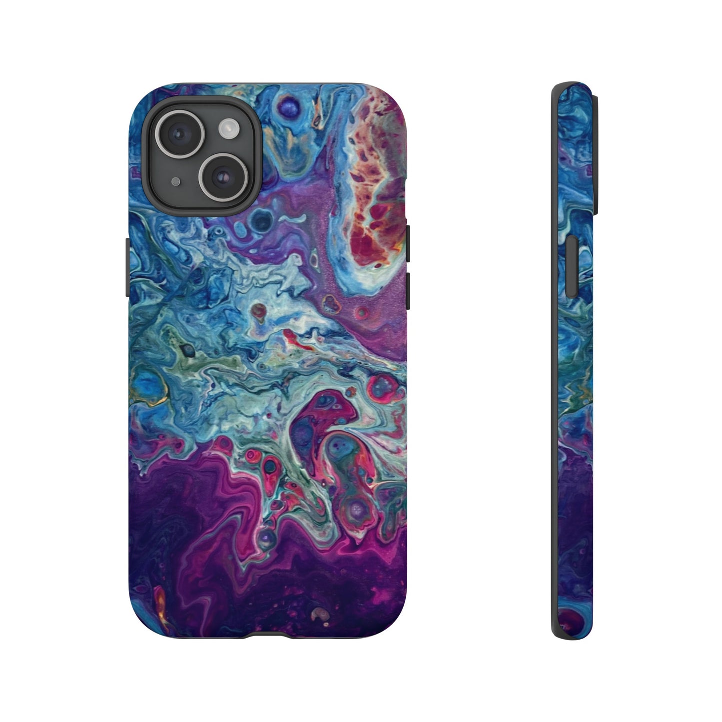 Candy Galaxy Tough Phone Case for iPhone, Samsung Galaxy, and Google Pixel devices