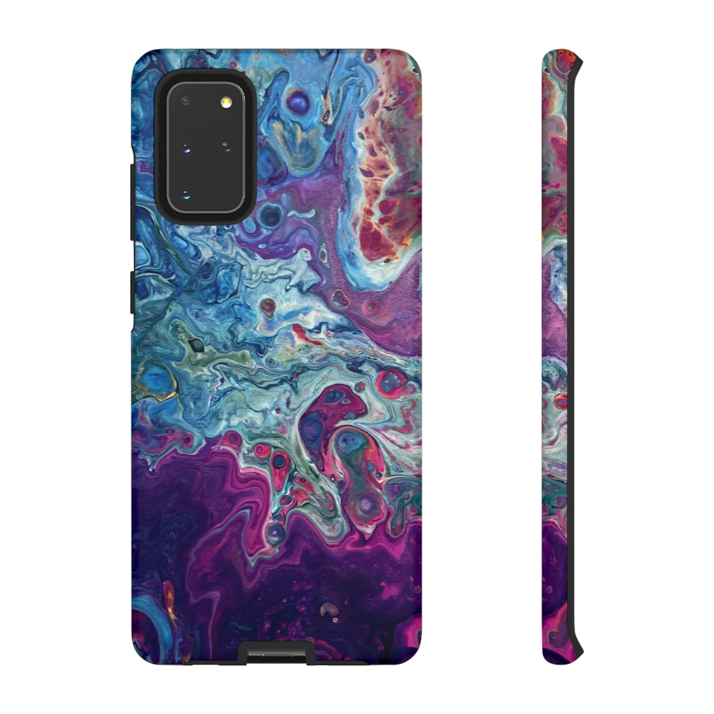 Candy Galaxy Tough Phone Case for iPhone, Samsung Galaxy, and Google Pixel devices
