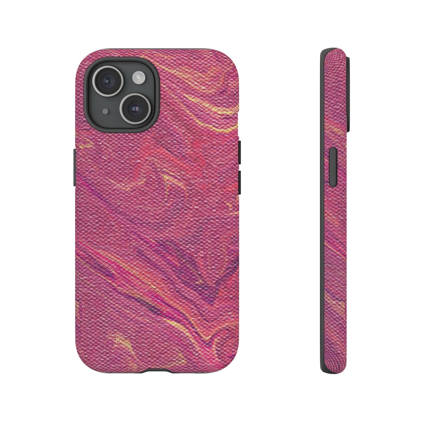 Pleasantly Pink Tough Phone Case for iPhone, Samsung Galaxy, and Google Pixel devices