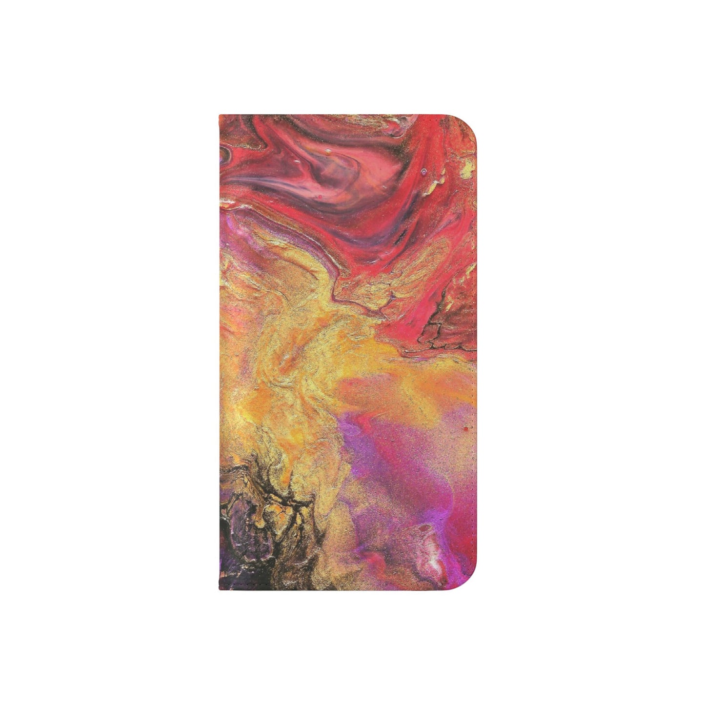 Flowing Royalty Flip Phone Case for iPhone 11 – 16 Pro, Samsung 21 – 22 Series