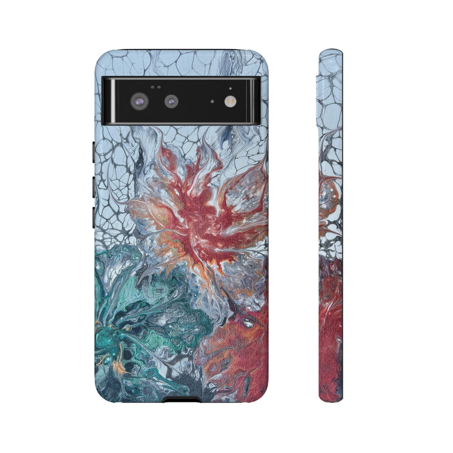 Garden Lace Tough Phone Case for iPhone, Samsung Galaxy, and Google Pixel devices