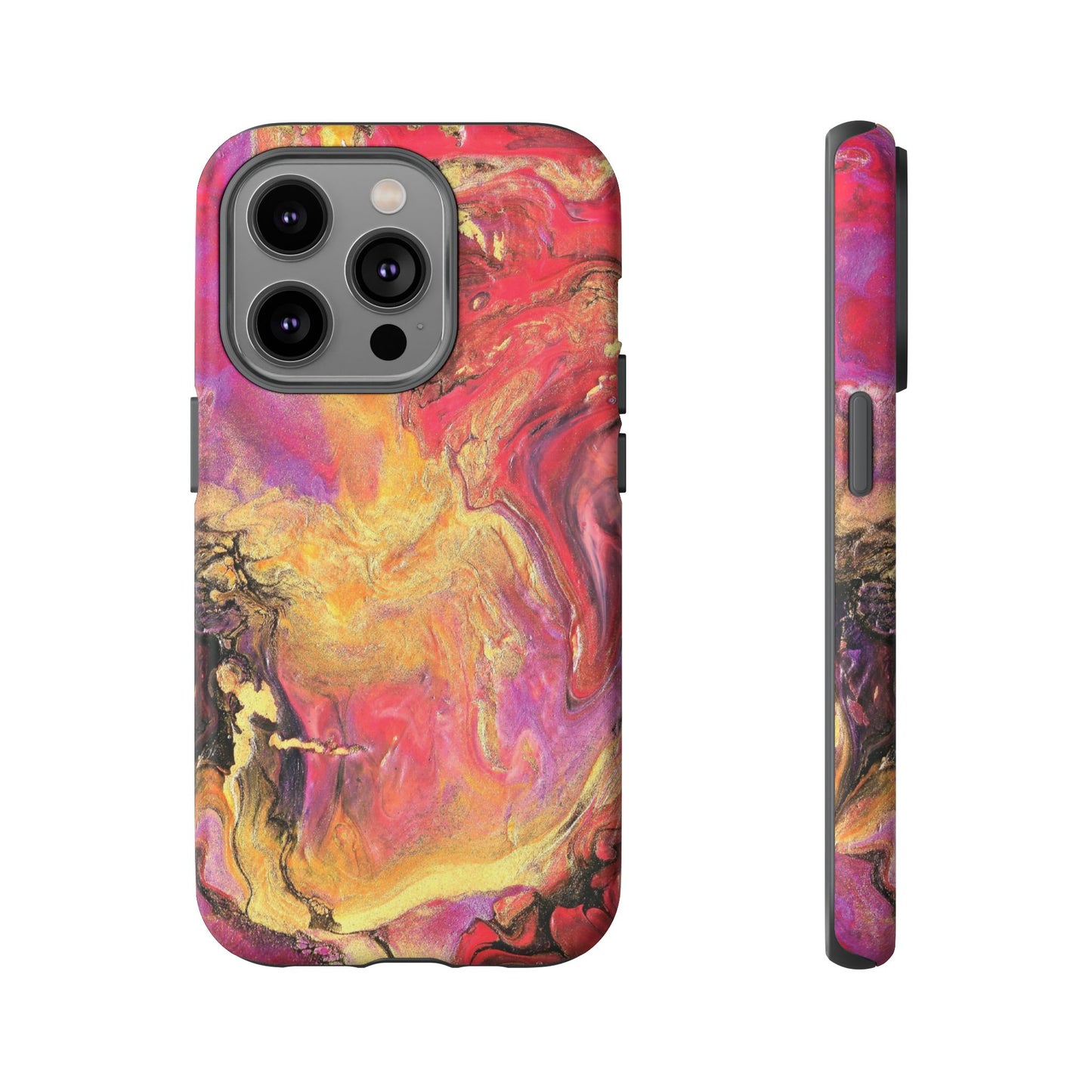 Flowing Royalty Tough Phone Case for iPhone, Samsung Galaxy, and Google Pixel devices