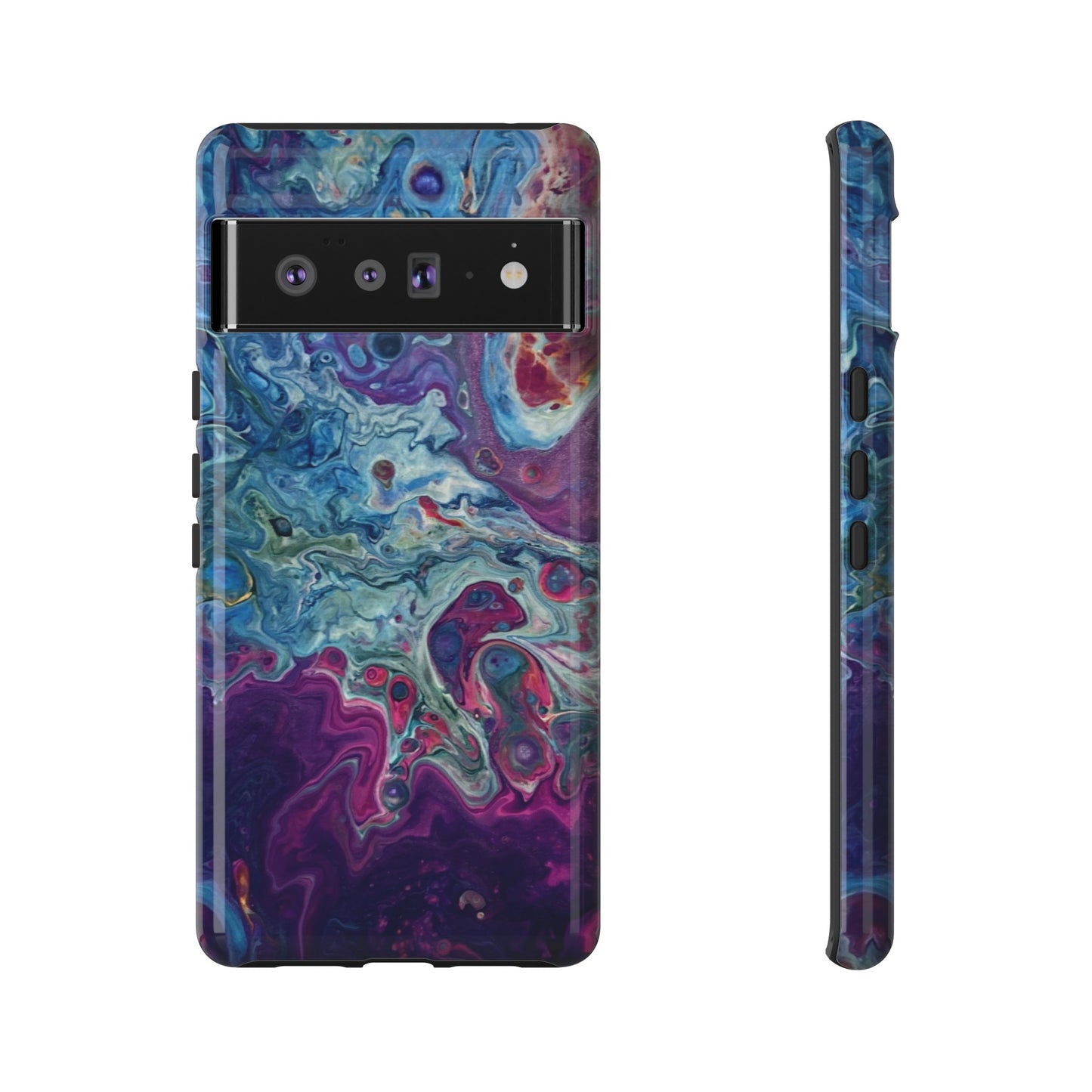Candy Galaxy Tough Phone Case for iPhone, Samsung Galaxy, and Google Pixel devices