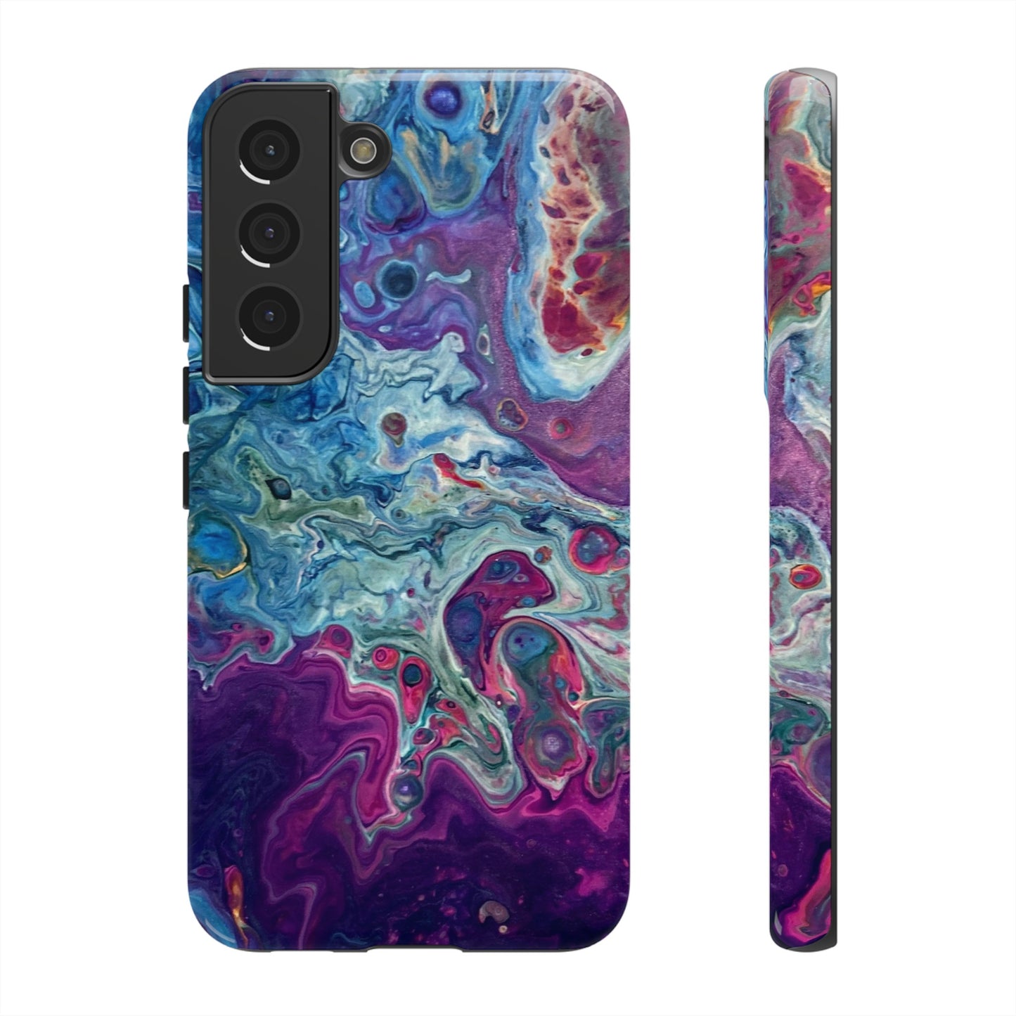 Candy Galaxy Tough Phone Case for iPhone, Samsung Galaxy, and Google Pixel devices