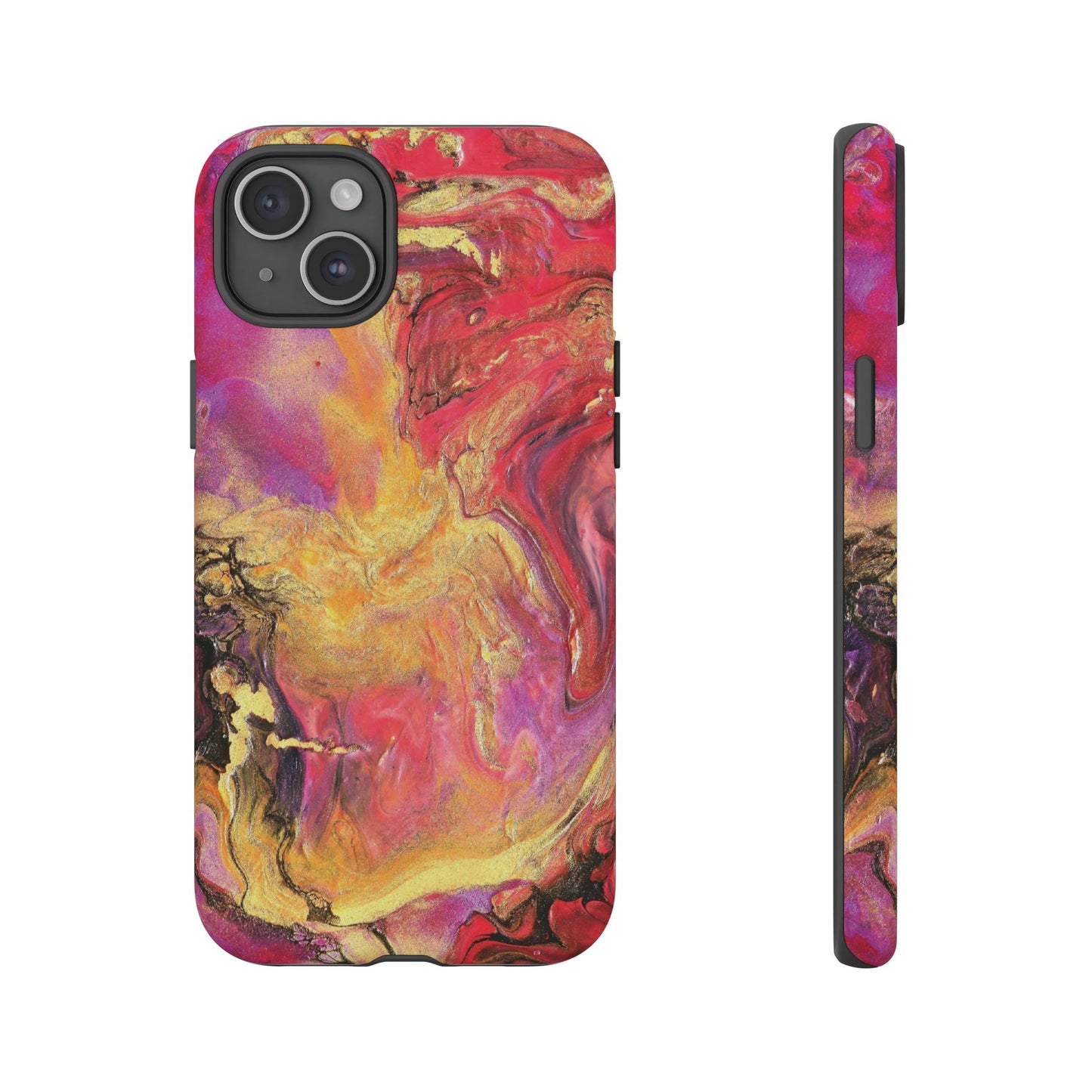 Flowing Royalty Tough Phone Case for iPhone, Samsung Galaxy, and Google Pixel devices