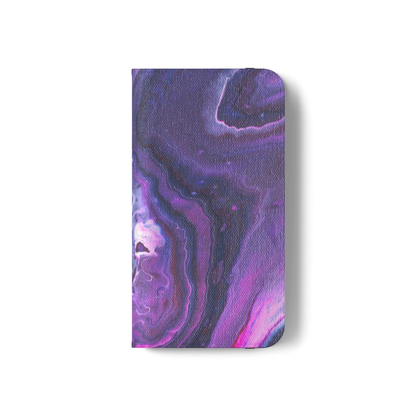 Velvet Twilight Flip Phone Case for iPhone 11 – 16 Pro, Samsung 21 – 22 Series