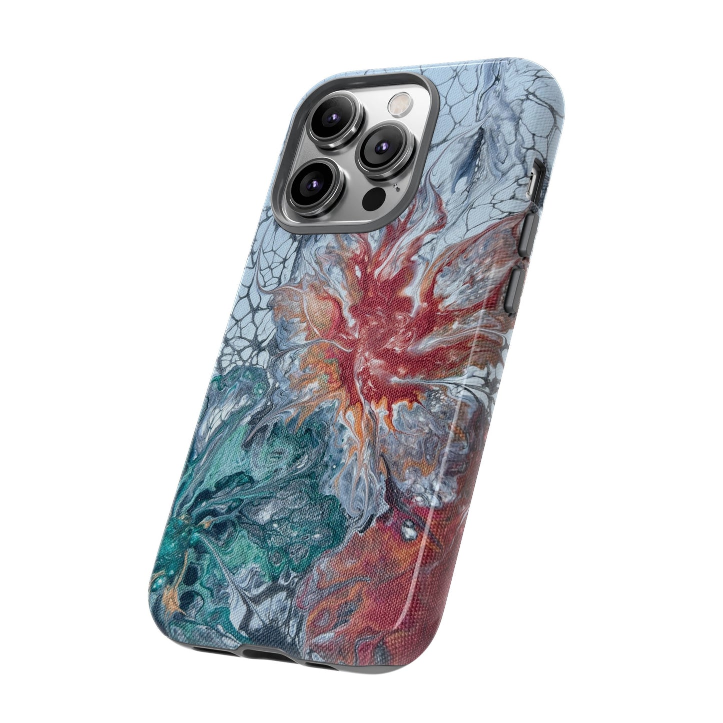 Garden Lace Tough Phone Case for iPhone, Samsung Galaxy, and Google Pixel devices