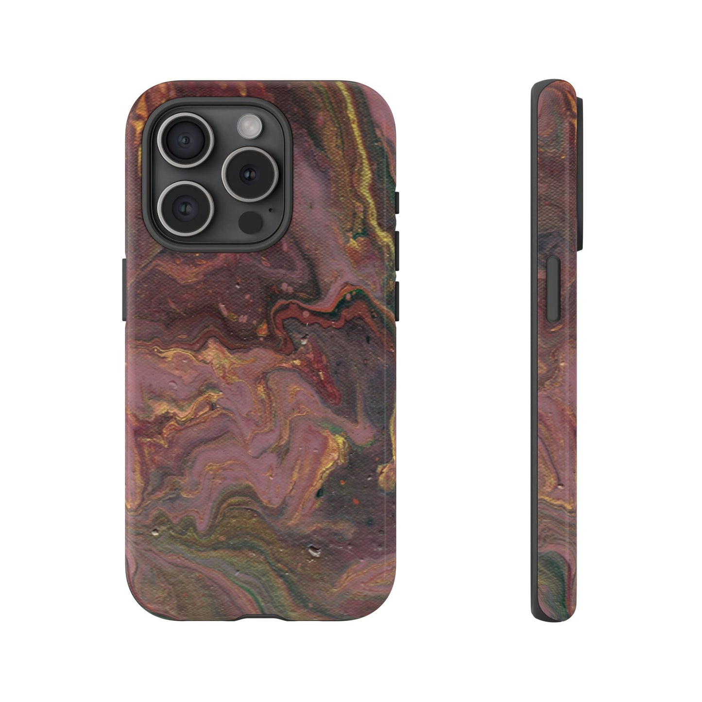 Earthy Marble Tough Phone Case for iPhone, Samsung Galaxy, and Google Pixel devices