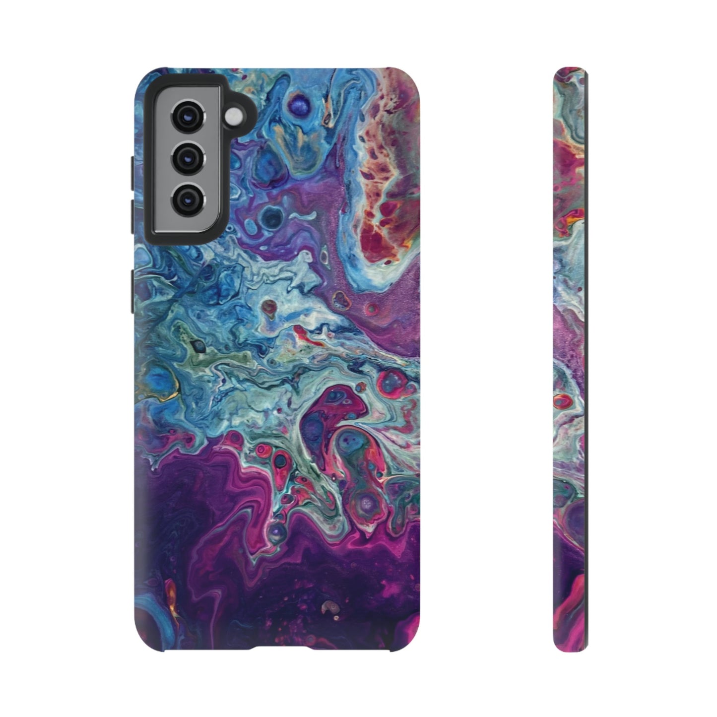 Candy Galaxy Tough Phone Case for iPhone, Samsung Galaxy, and Google Pixel devices