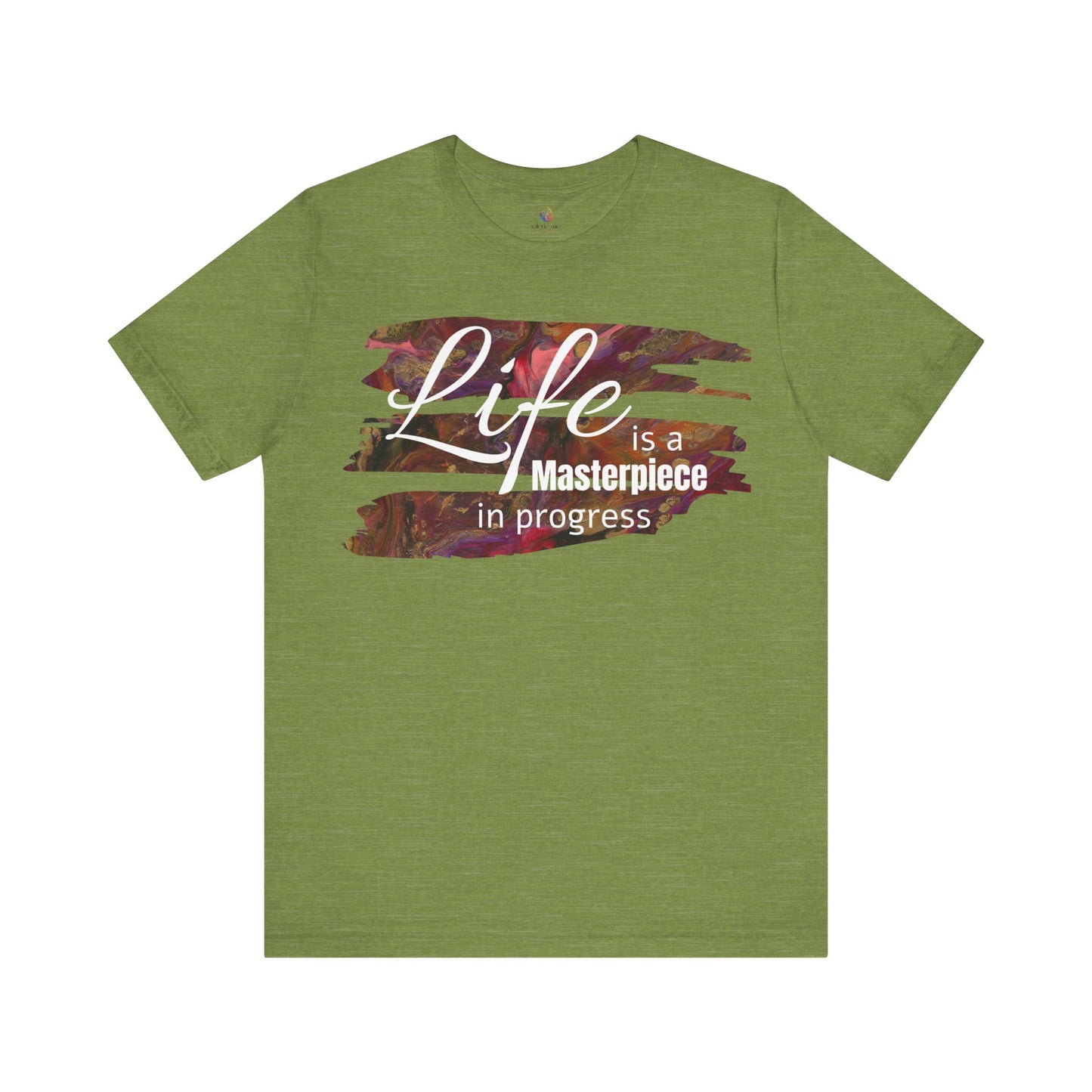 Unisex Jersey Short Sleeve Tee - Life is a Masterpiece