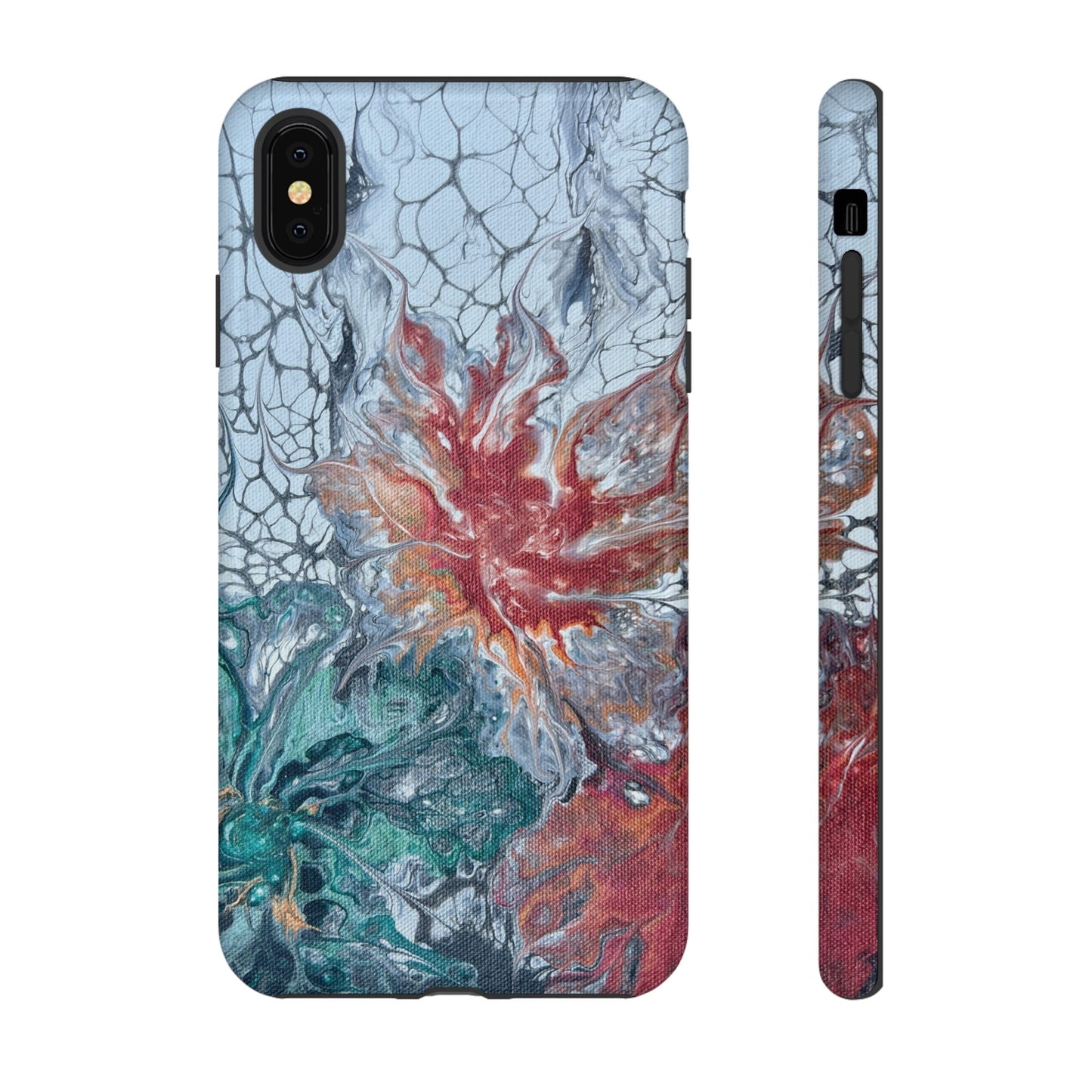 Garden Lace Tough Phone Case for iPhone, Samsung Galaxy, and Google Pixel devices