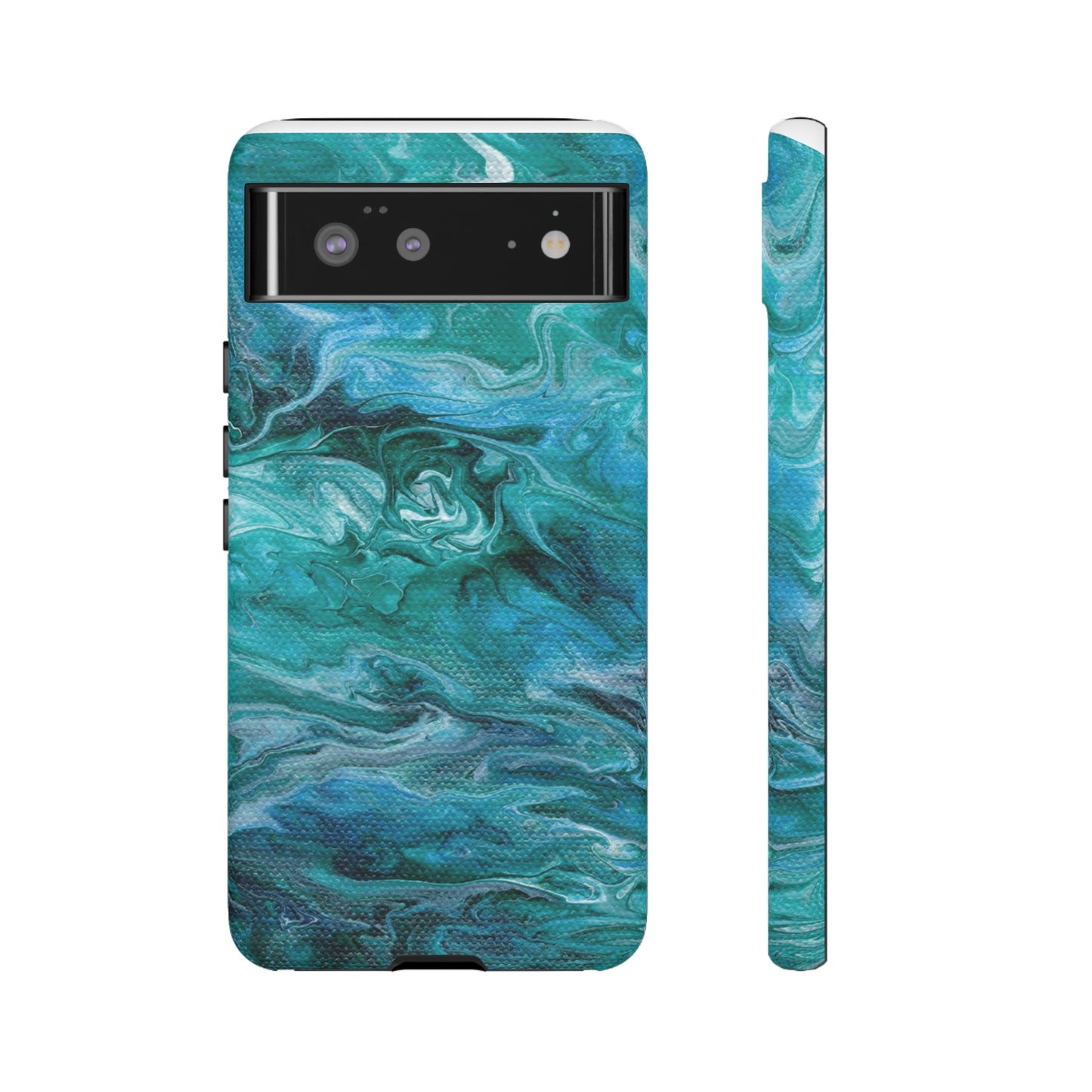Ocean Waves Tough Phone Case for iPhone, Samsung Galaxy, and Google Pixel devices