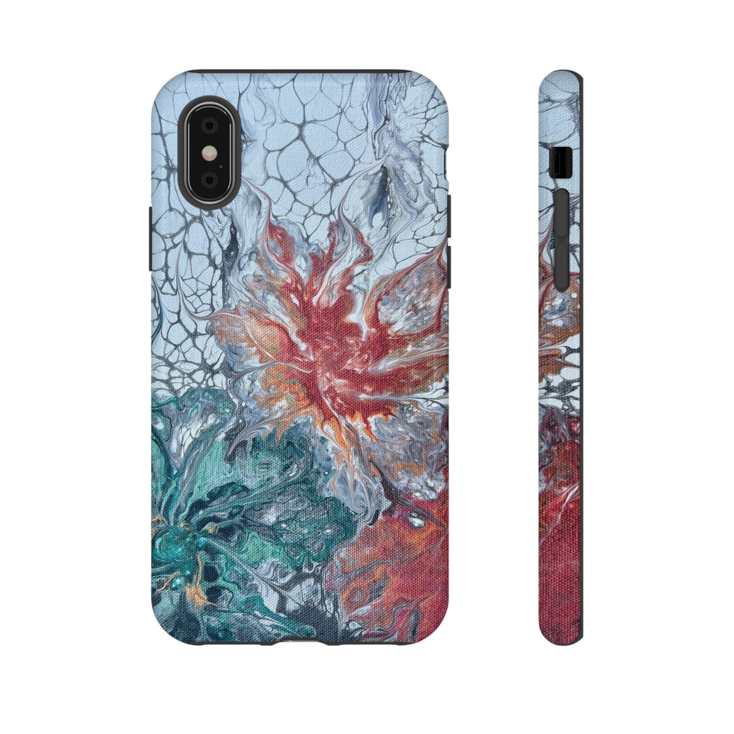 Garden Lace Tough Phone Case for iPhone, Samsung Galaxy, and Google Pixel devices