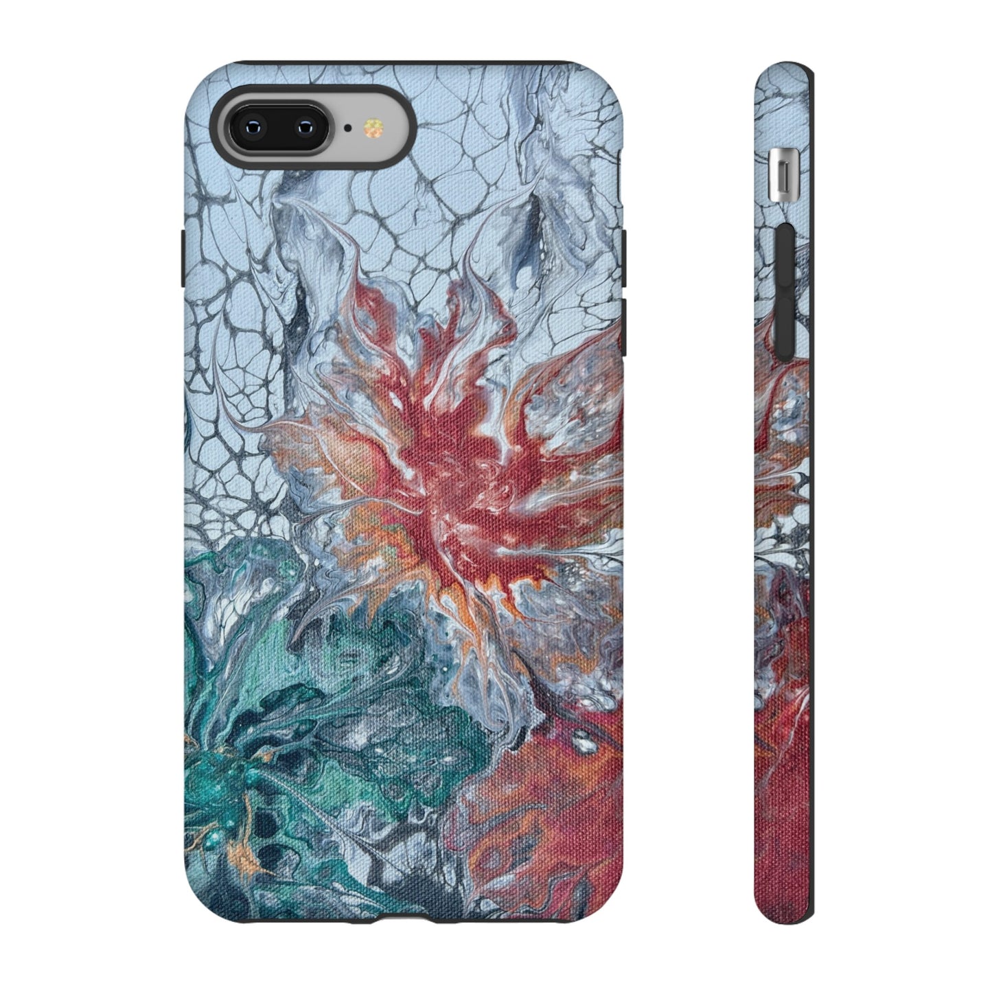 Garden Lace Tough Phone Case for iPhone, Samsung Galaxy, and Google Pixel devices