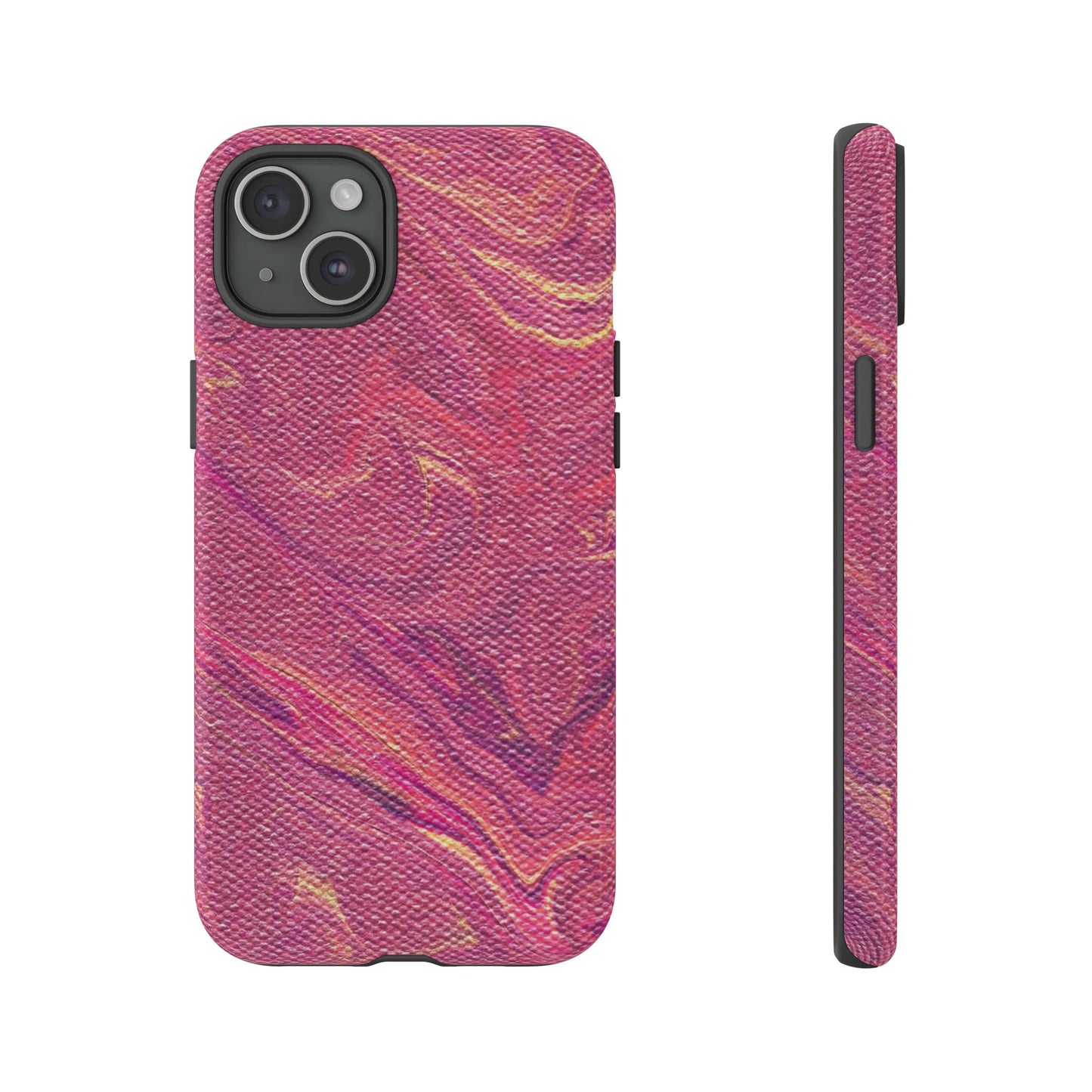 Pleasantly Pink Tough Phone Case for iPhone, Samsung Galaxy, and Google Pixel devices