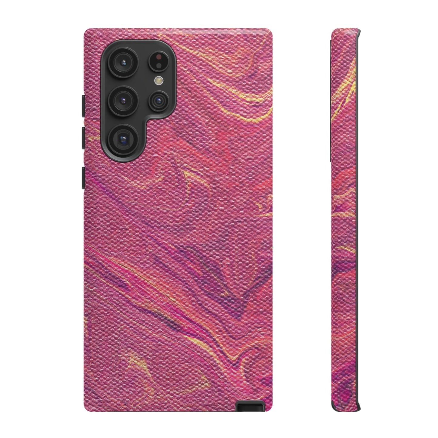 Pleasantly Pink Tough Phone Case for iPhone, Samsung Galaxy, and Google Pixel devices